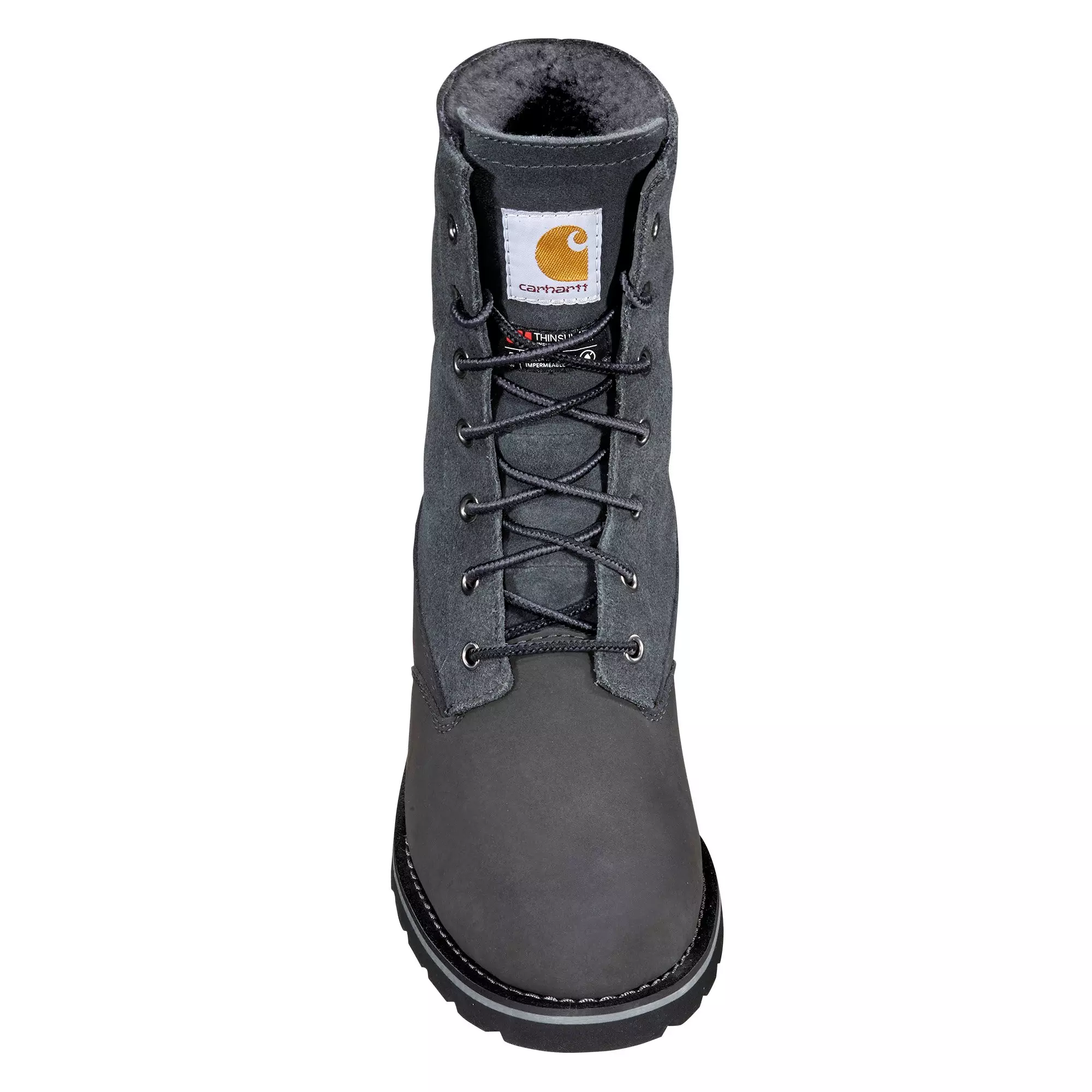 Carhartt 8" Waterproof Insulated Wedge Fold Down "Shadow" Women's Winter Boot - SHADOW