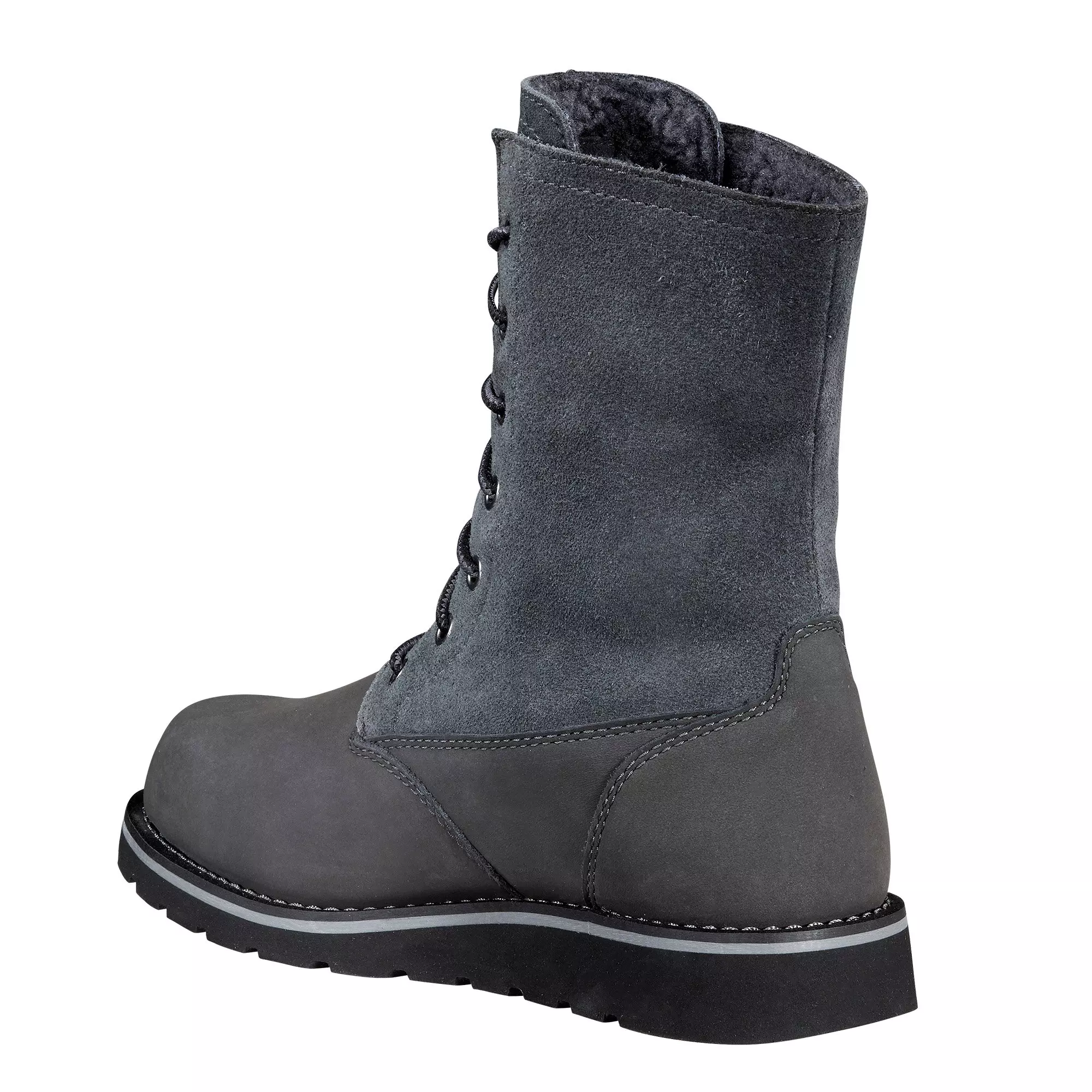 Carhartt 8" Waterproof Insulated Wedge Fold Down "Shadow" Women's Winter Boot - SHADOW