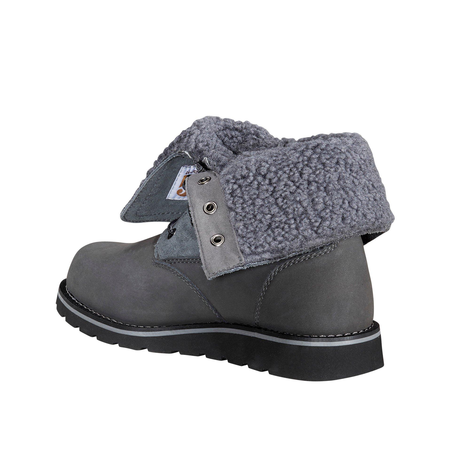 Carhartt 8" Waterproof Insulated Wedge Fold Down "Shadow" Women's Winter Boot - SHADOW Thumbnail View 8