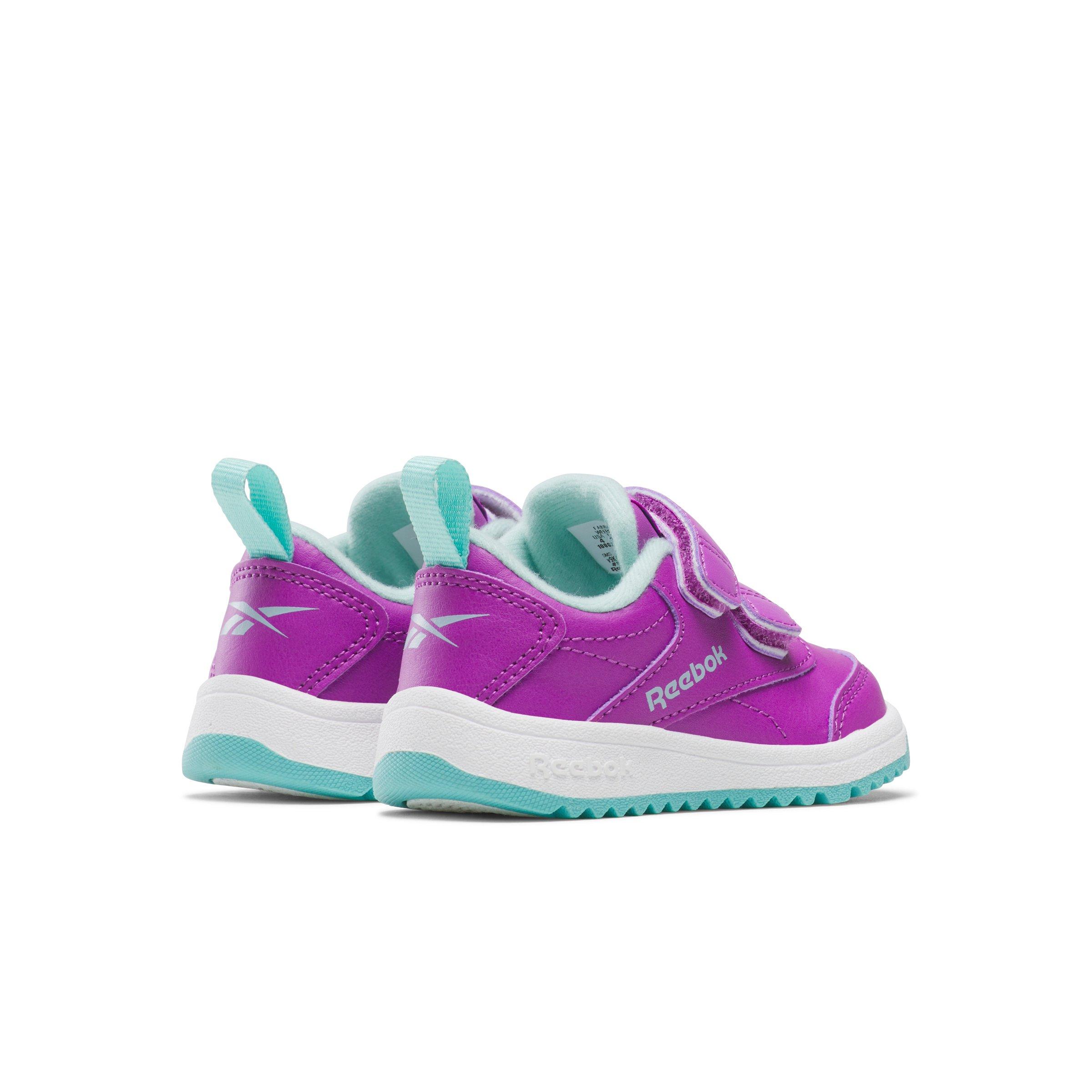 Reebok Weebok Clasp Low 2 Infant Girls' "Purple/Teal/White" Shoe