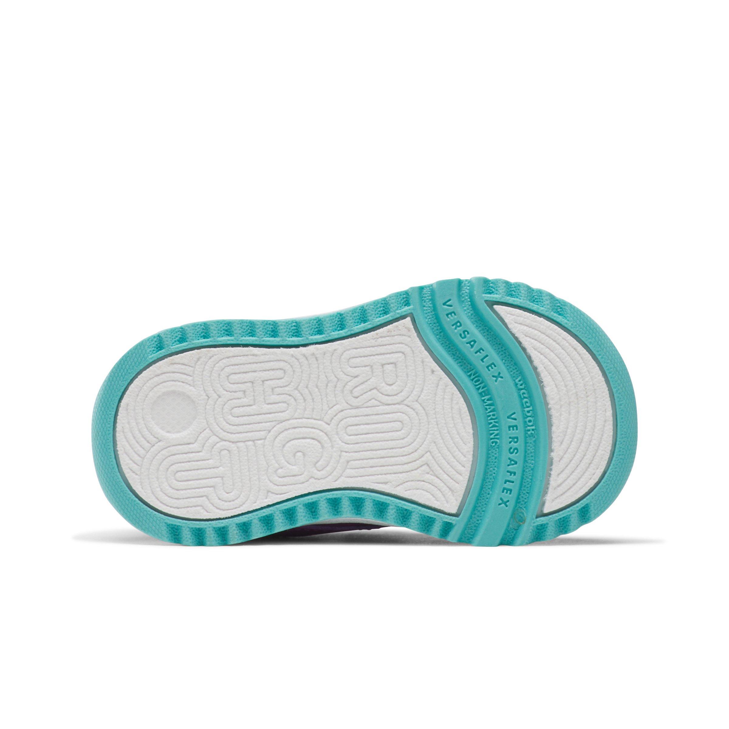 Reebok Weebok Clasp Low 2 Infant Girls' "Purple/Teal/White" Shoe