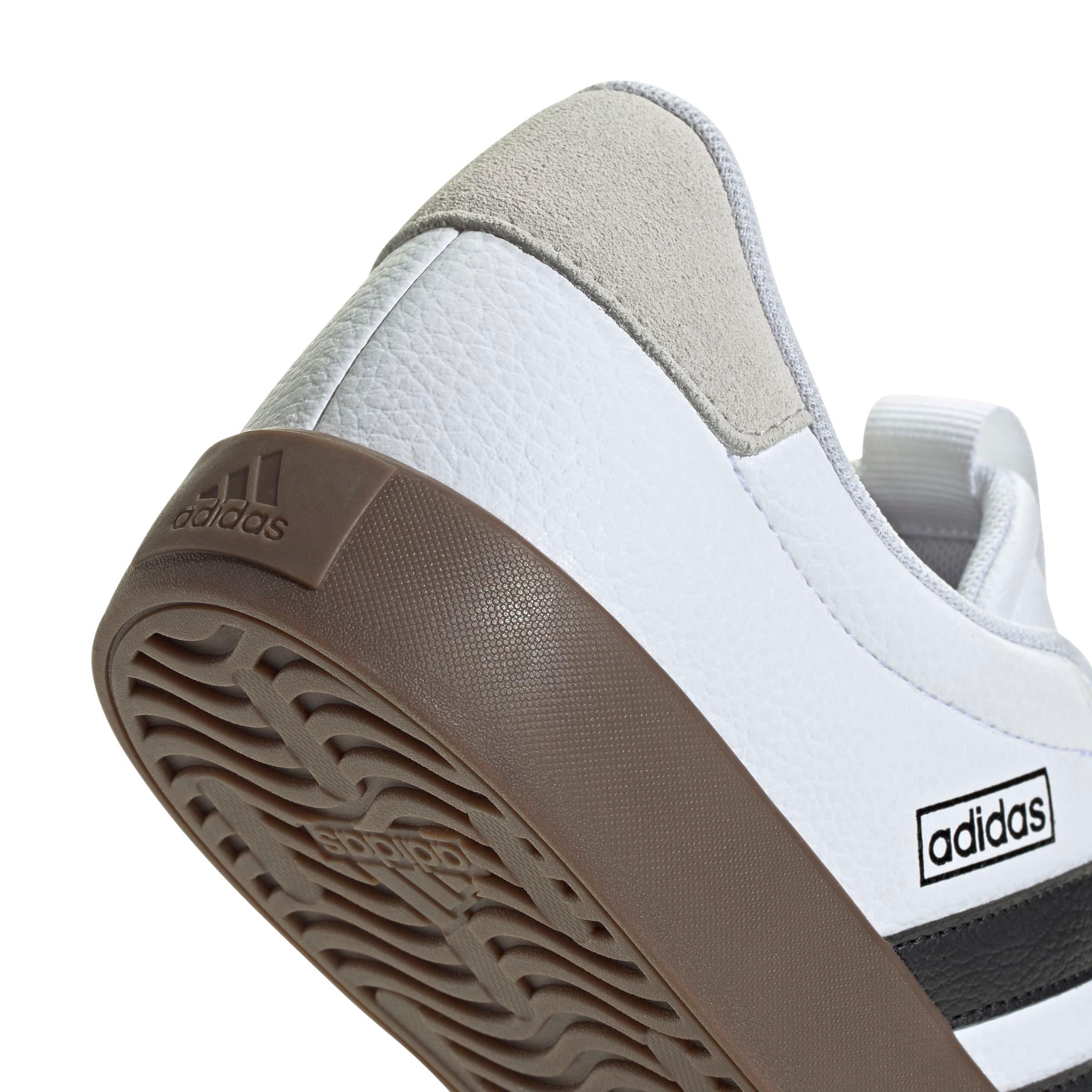 NWT adidas Men\'s VL Court 3.0 Sneakers White/Black/Gray Size 10 US Casual Amazon.com | Adidas VL Court 3.0 Shoes | Fashion Sneakers main image 2