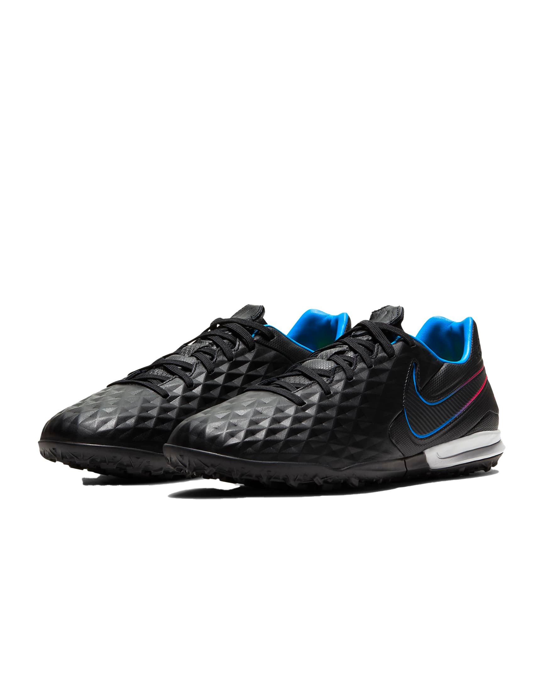 Nike Tiempo Legend 8 Pro TF Black Grade School Unisex Artificial-Turf  Soccer Shoe - Hibbett | City Gear
