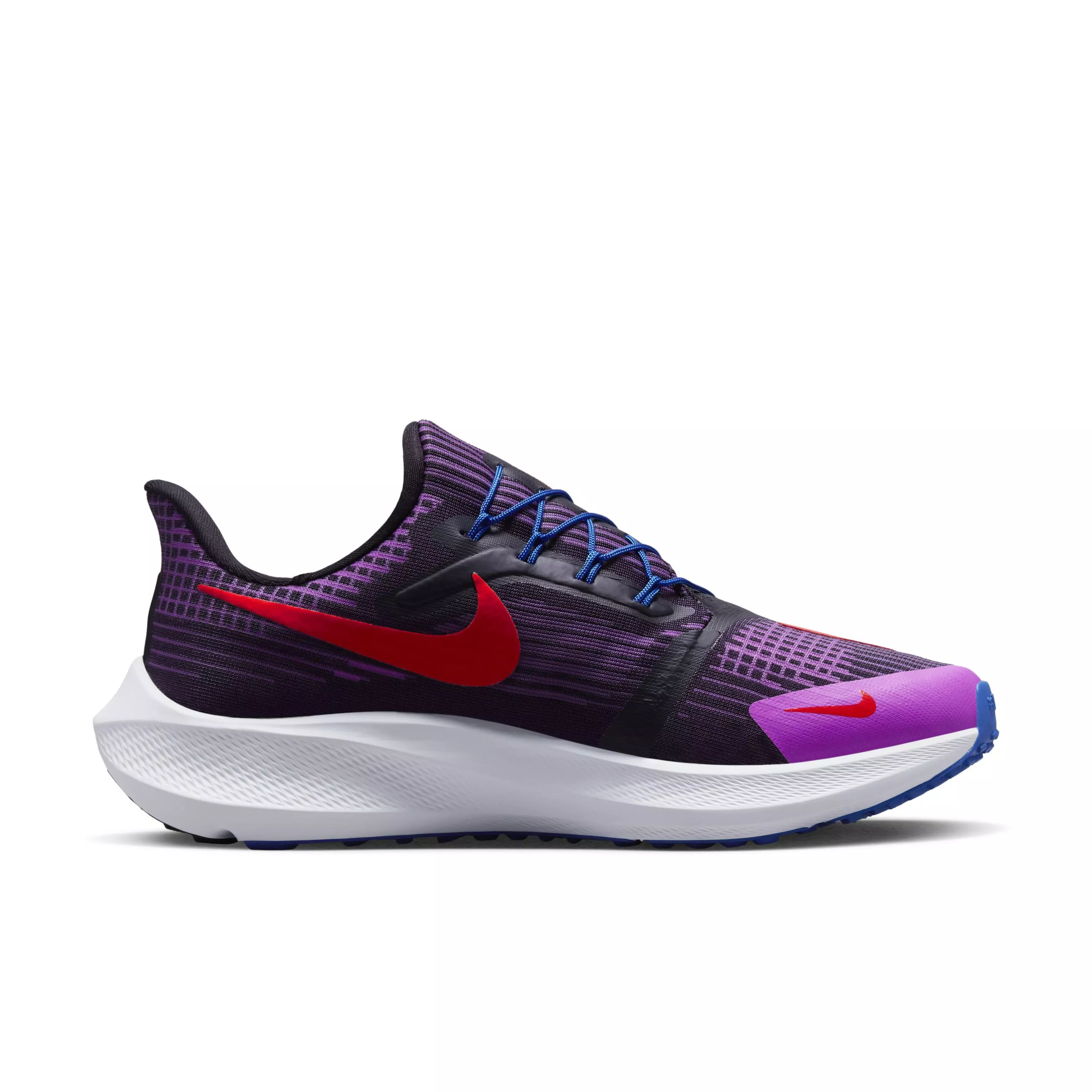 Nike Pegasus FlyEase "Fuchsia Dream/Bright Crimson/Black/White" Women's Wide Trail Running Shoe - FUCHSIA/CRIMSON/BLACK/WHITE