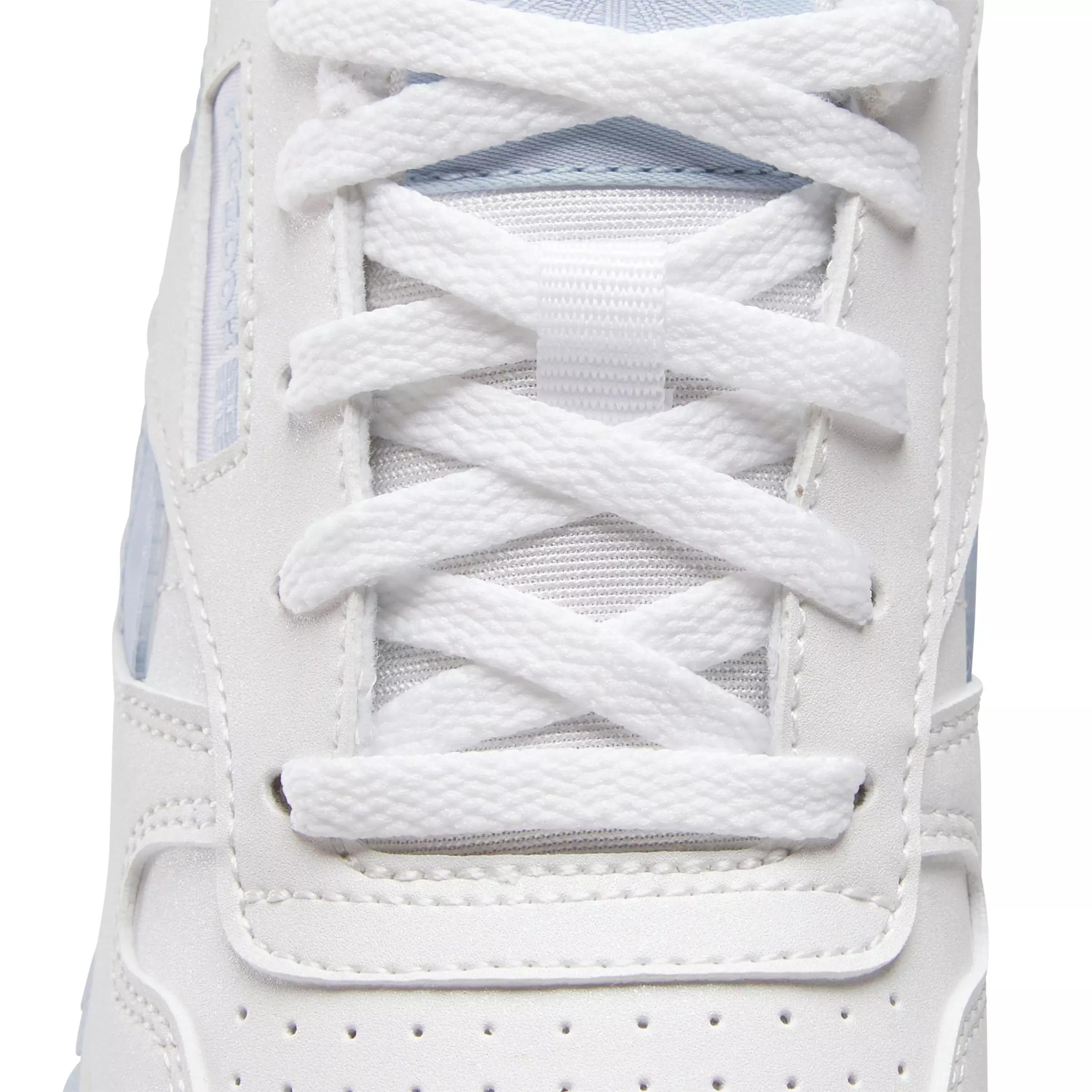 Reebok Classic Leather Step 'n Flash 2.0 "Light Grey/Light Blue" Preschool Girls' Shoe - LT GREY/LT BLUE