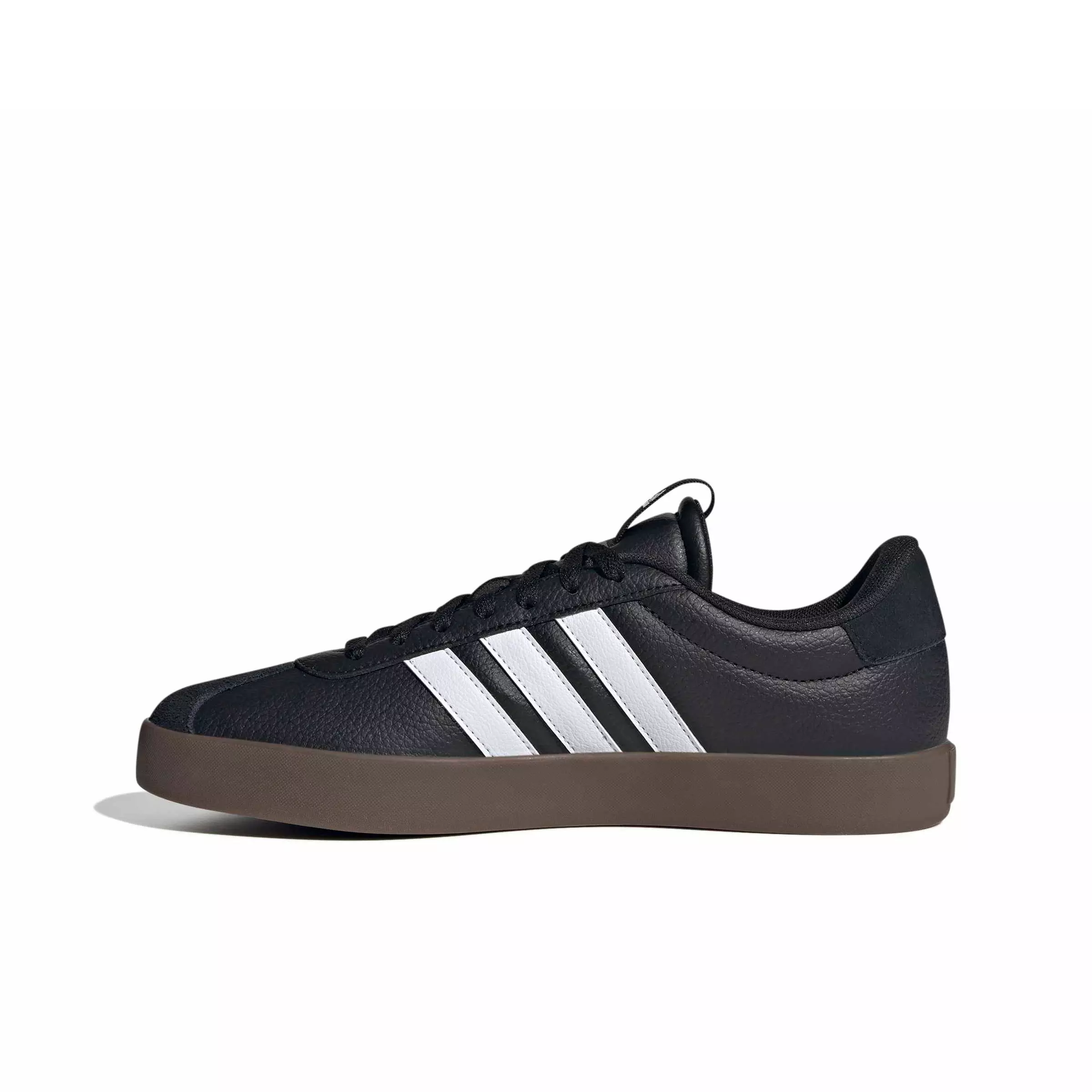 adidas VL Court 3.0 "Core Black/Ftwr White/Gum 5" Men's Shoe - BLACK/WHITE/GUM