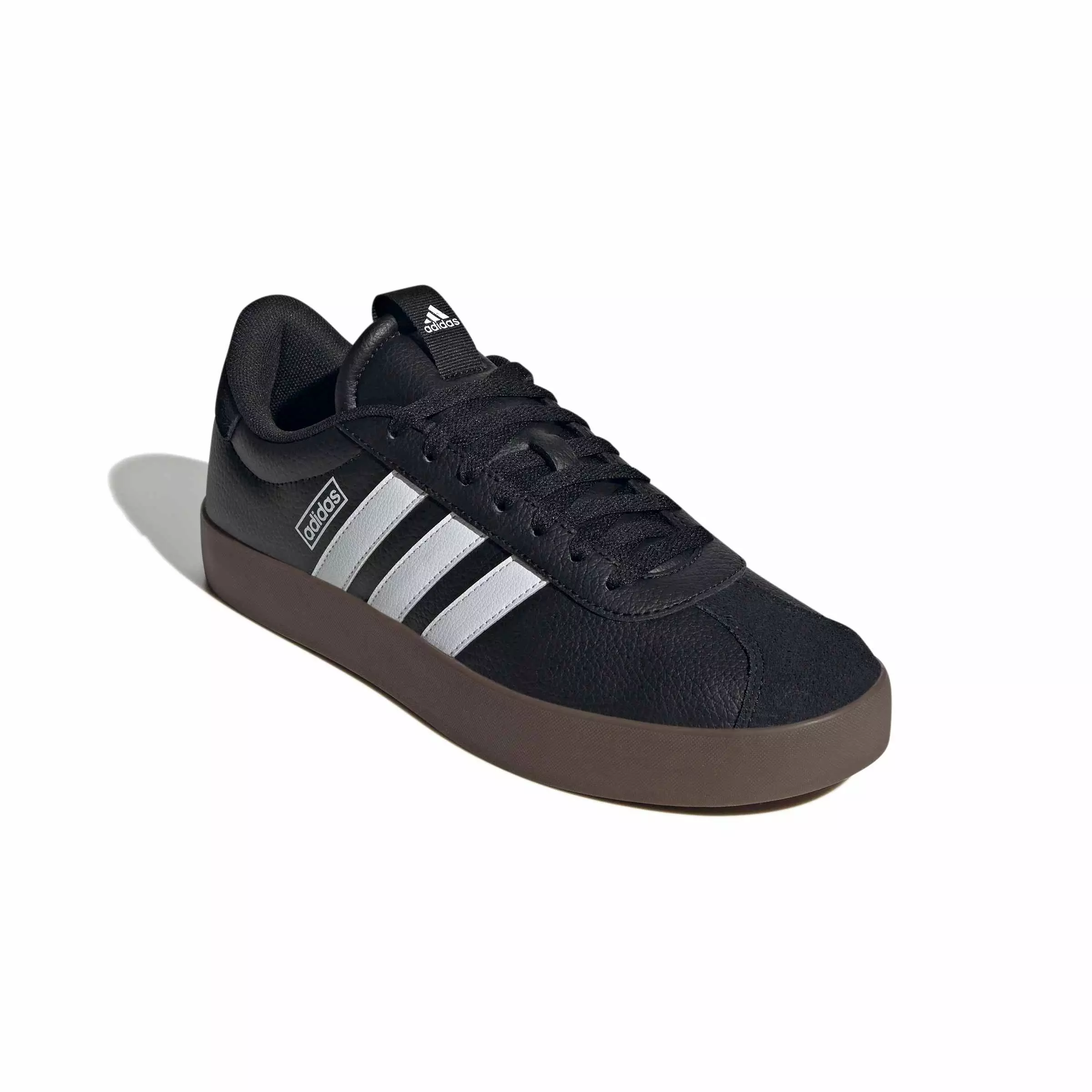 adidas VL Court 3.0 "Core Black/Ftwr White/Gum 5" Men's Shoe - BLACK/WHITE/GUM