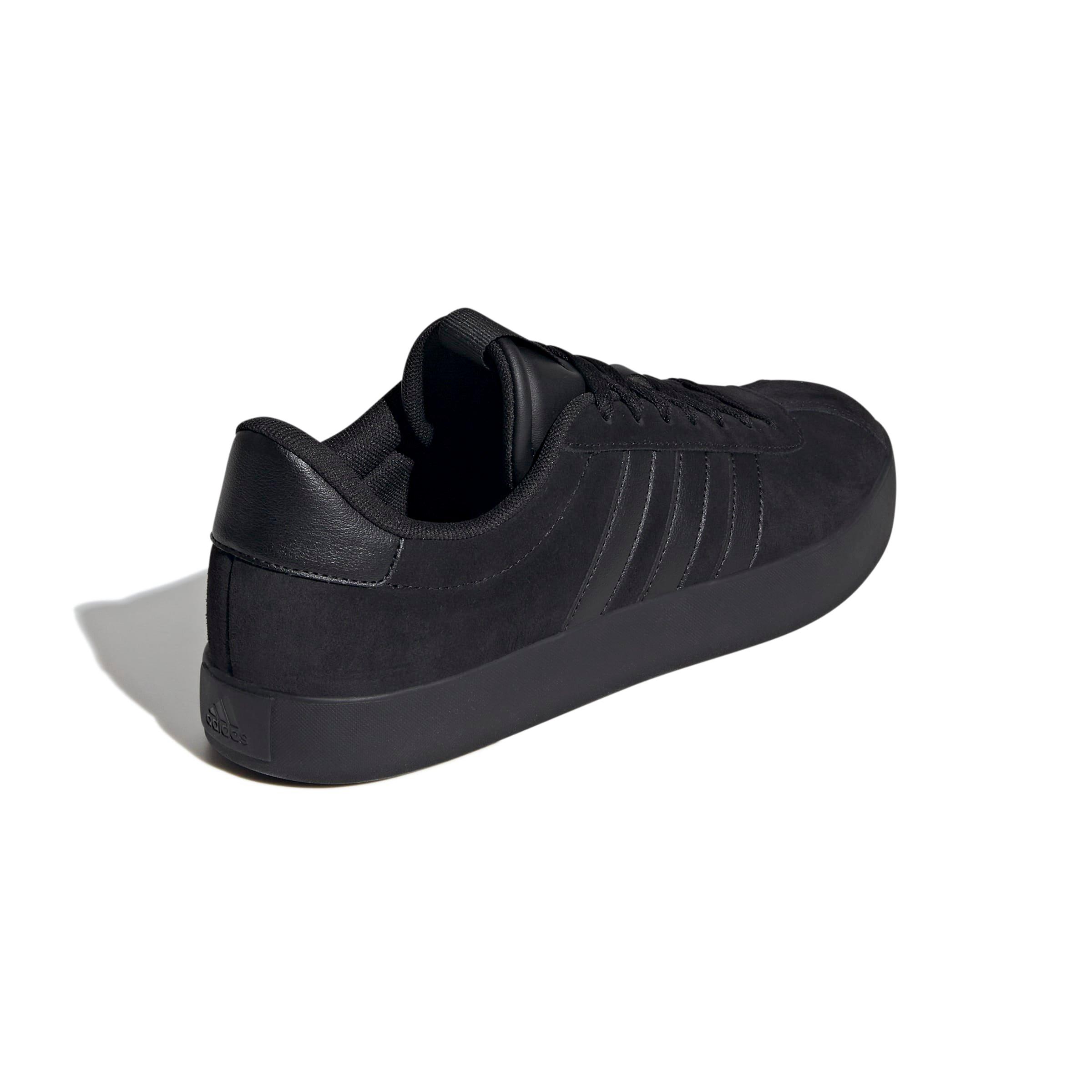 adidas VL Court 3.0 "Core Black/Core Black/Core Black" Men's Shoe - BLACK/BLACK/BLACK Thumbnail View 4