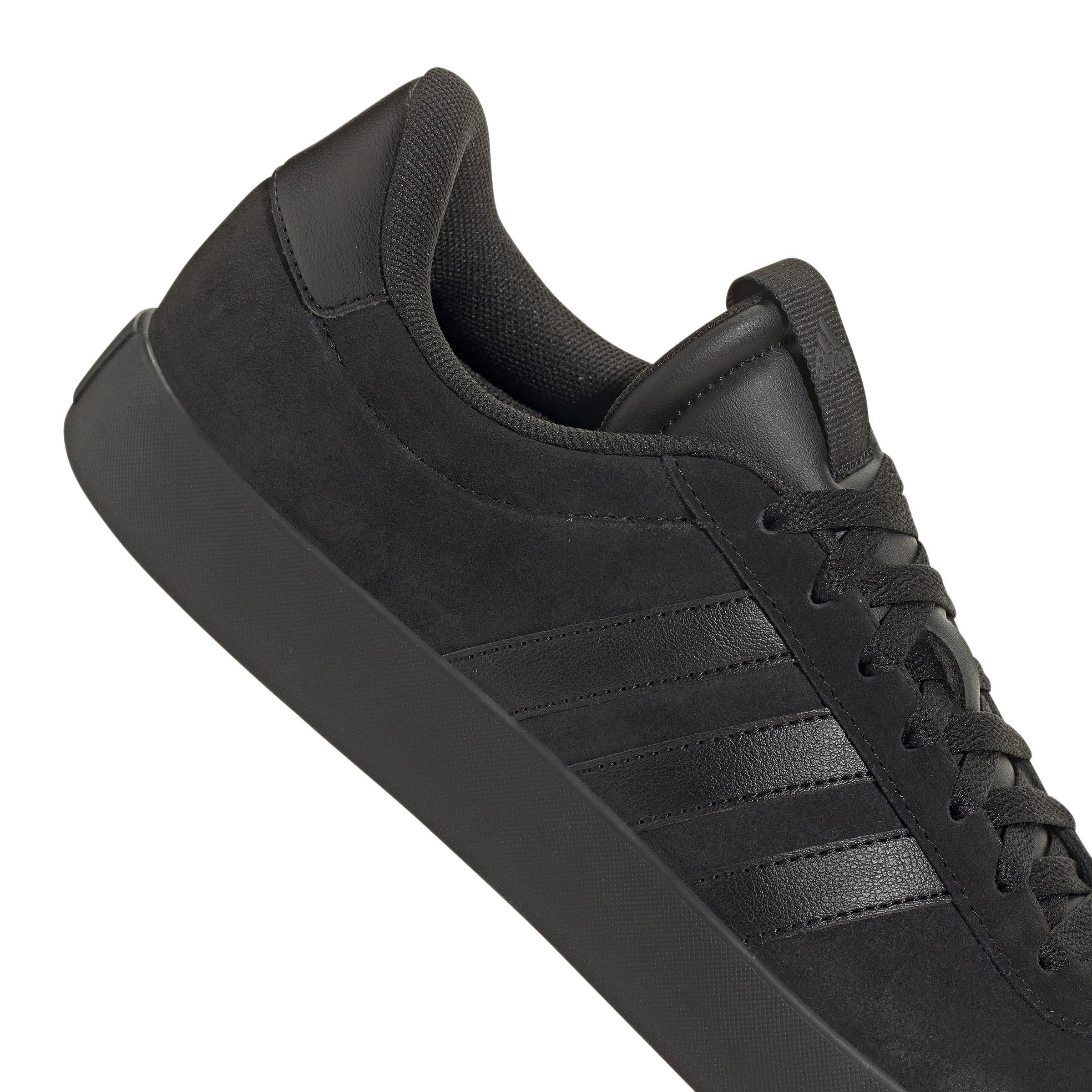 adidas VL Court 3.0 "Core Black/Core Black/Core Black" Men's Shoe - BLACK/BLACK/BLACK Thumbnail View 8