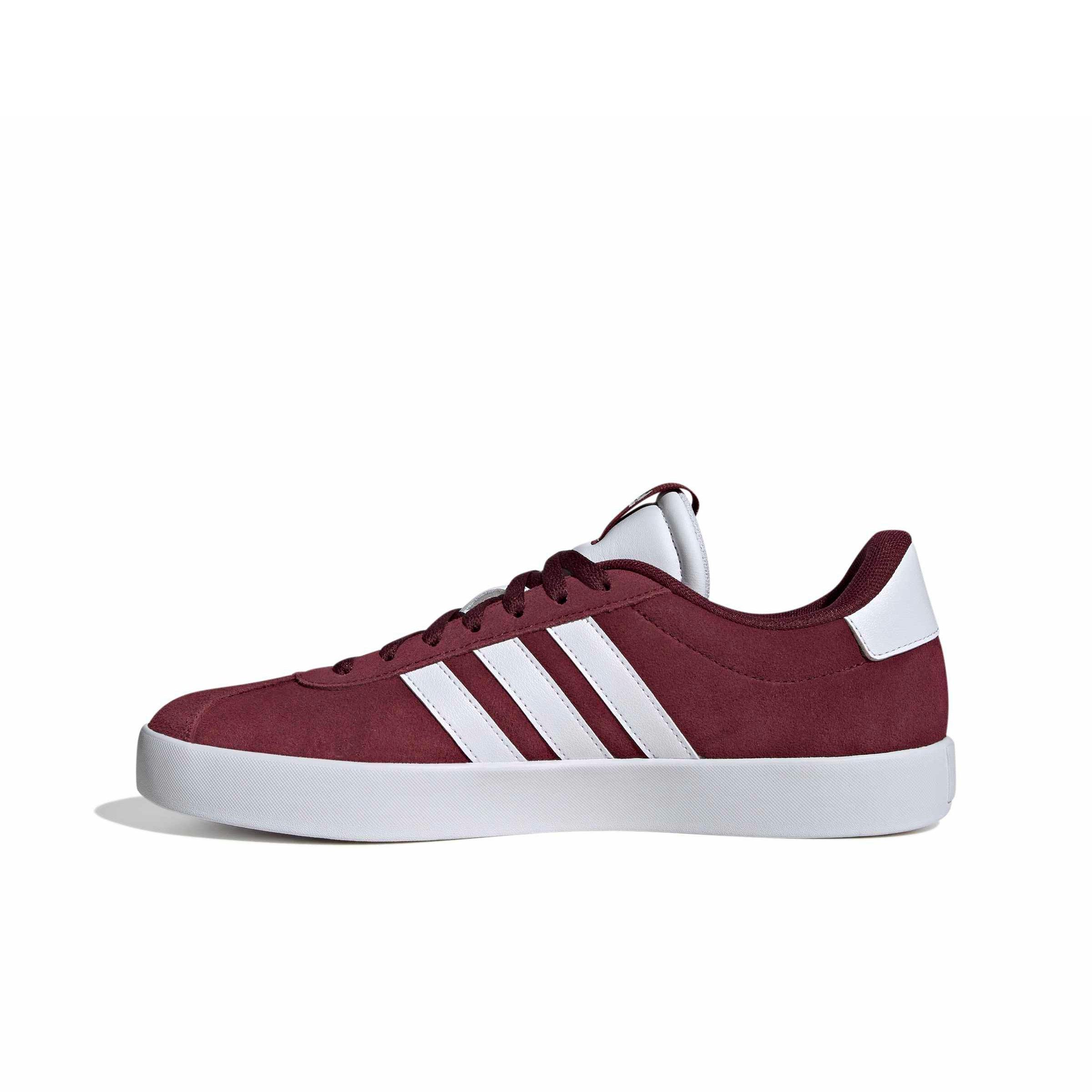adidas VL Court 3.0 "Shadow Red/Ftwr White/Shadow Red" Men's Shoe - RED/WHITE/RED Thumbnail View 2