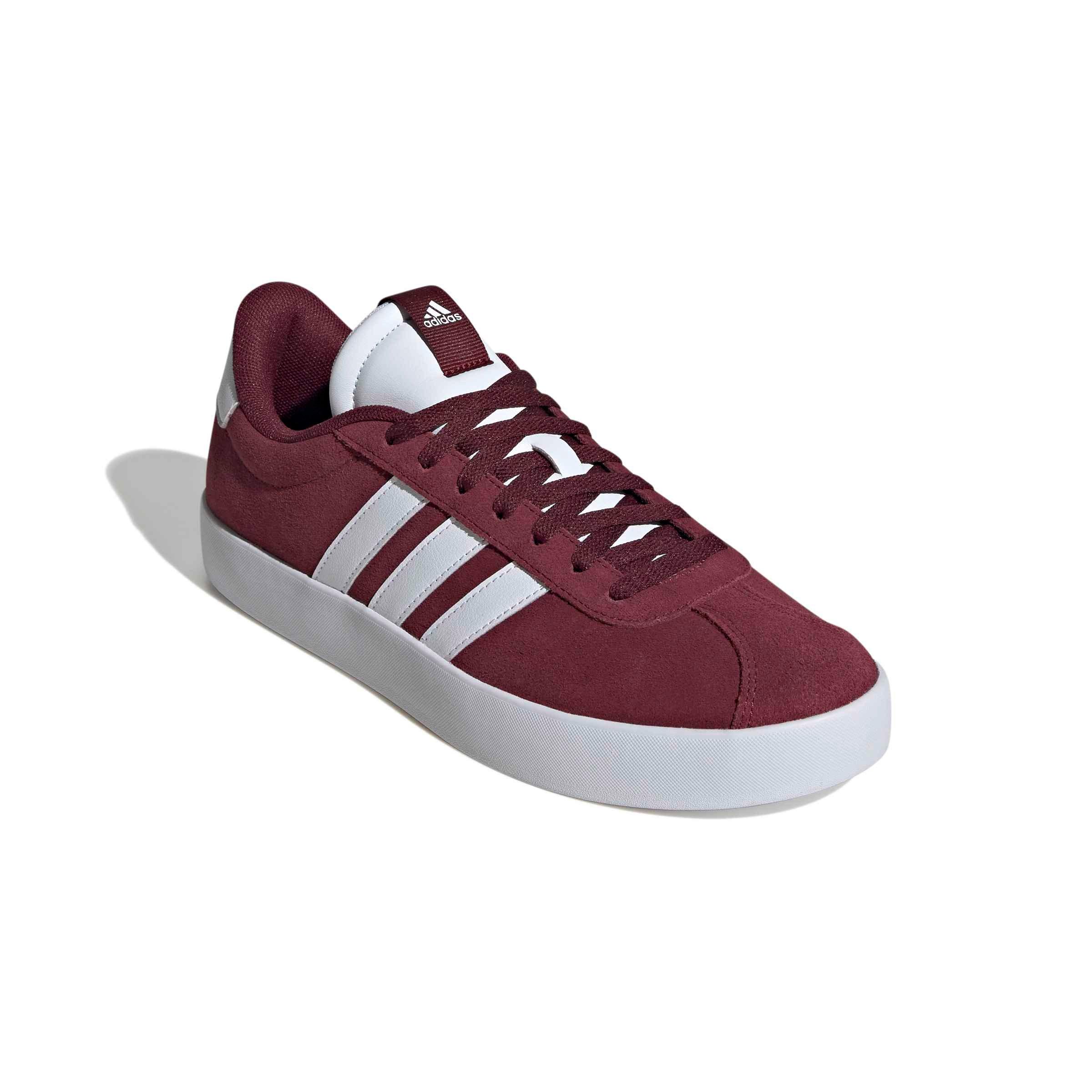 adidas VL Court 3.0 "Shadow Red/Ftwr White/Shadow Red" Men's Shoe - RED/WHITE/RED Thumbnail View 3