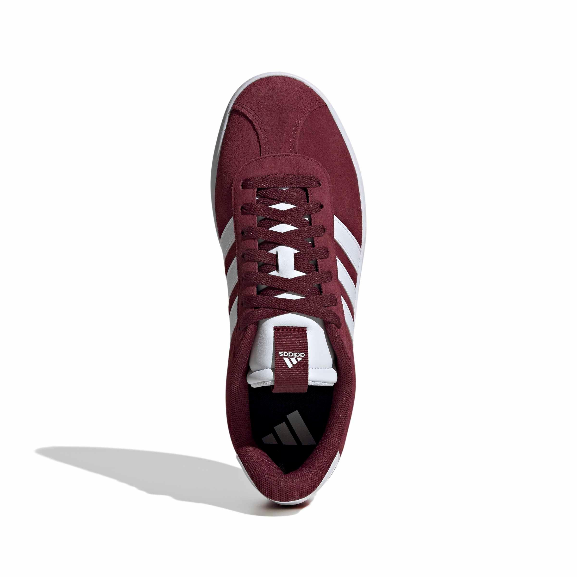 adidas VL Court 3.0 "Shadow Red/Ftwr White/Shadow Red" Men's Shoe - RED/WHITE/RED Thumbnail View 5
