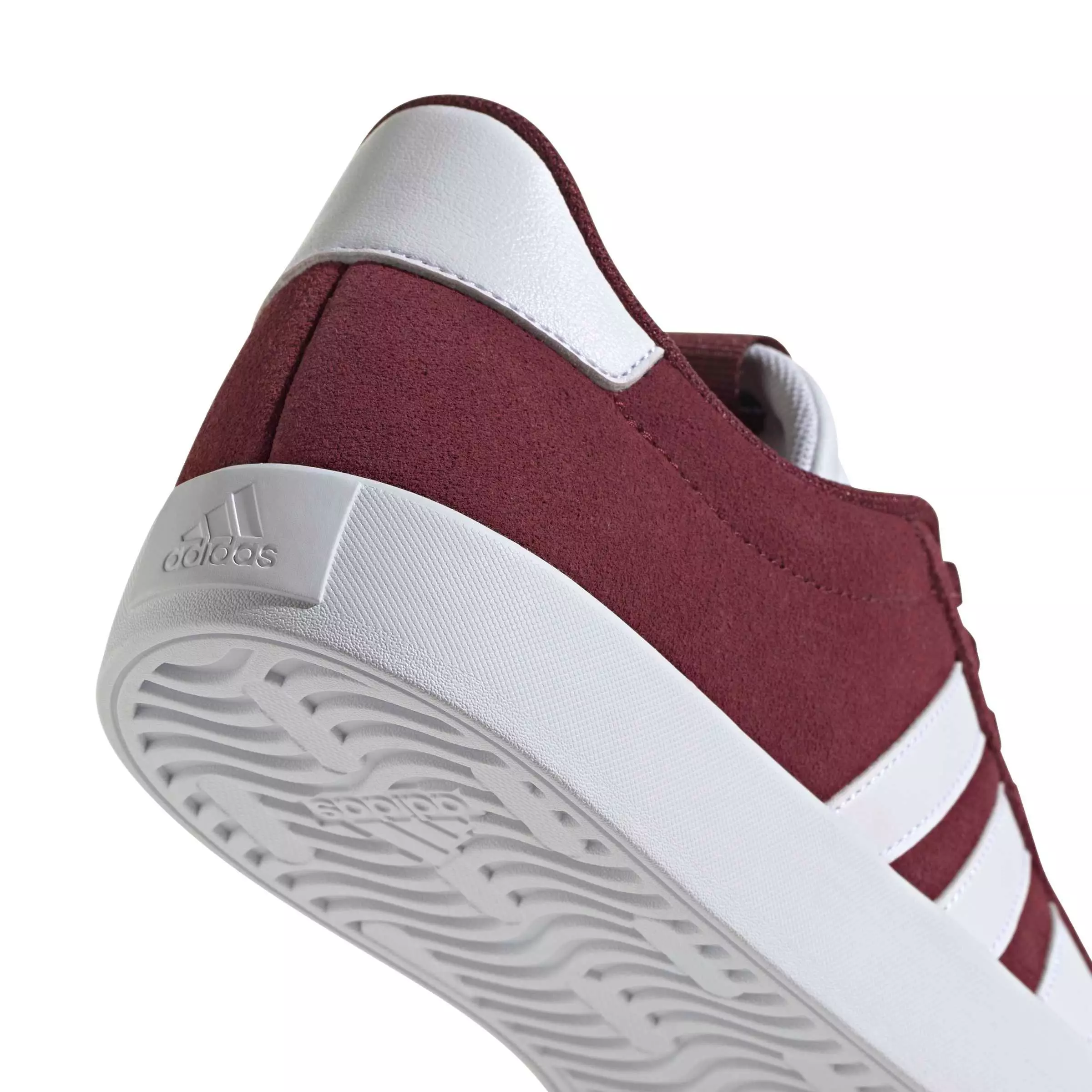 adidas VL Court 3.0 "Shadow Red/Ftwr White/Shadow Red" Men's Shoe - RED/WHITE/RED