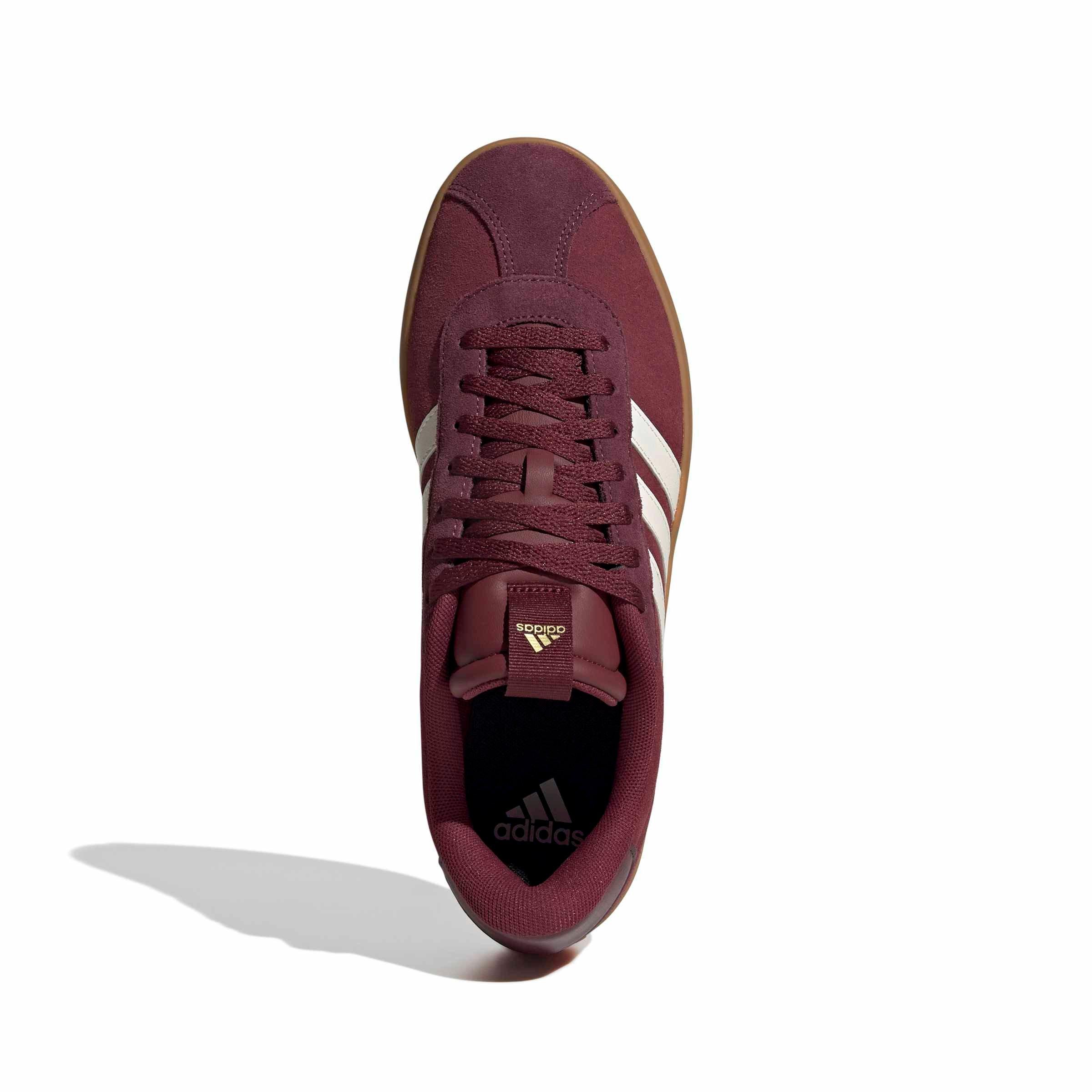 adidas VL Court 3.0 "Shadow Red/Off White/Maroon" Men's Shoe - RED/OFF WHITE/MAROON Thumbnail View 5
