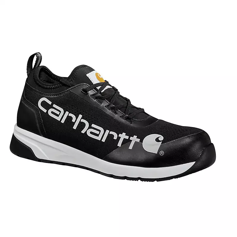 Carhartt Force "Black/White" Men's Work Shoe - BLACK/WHITE