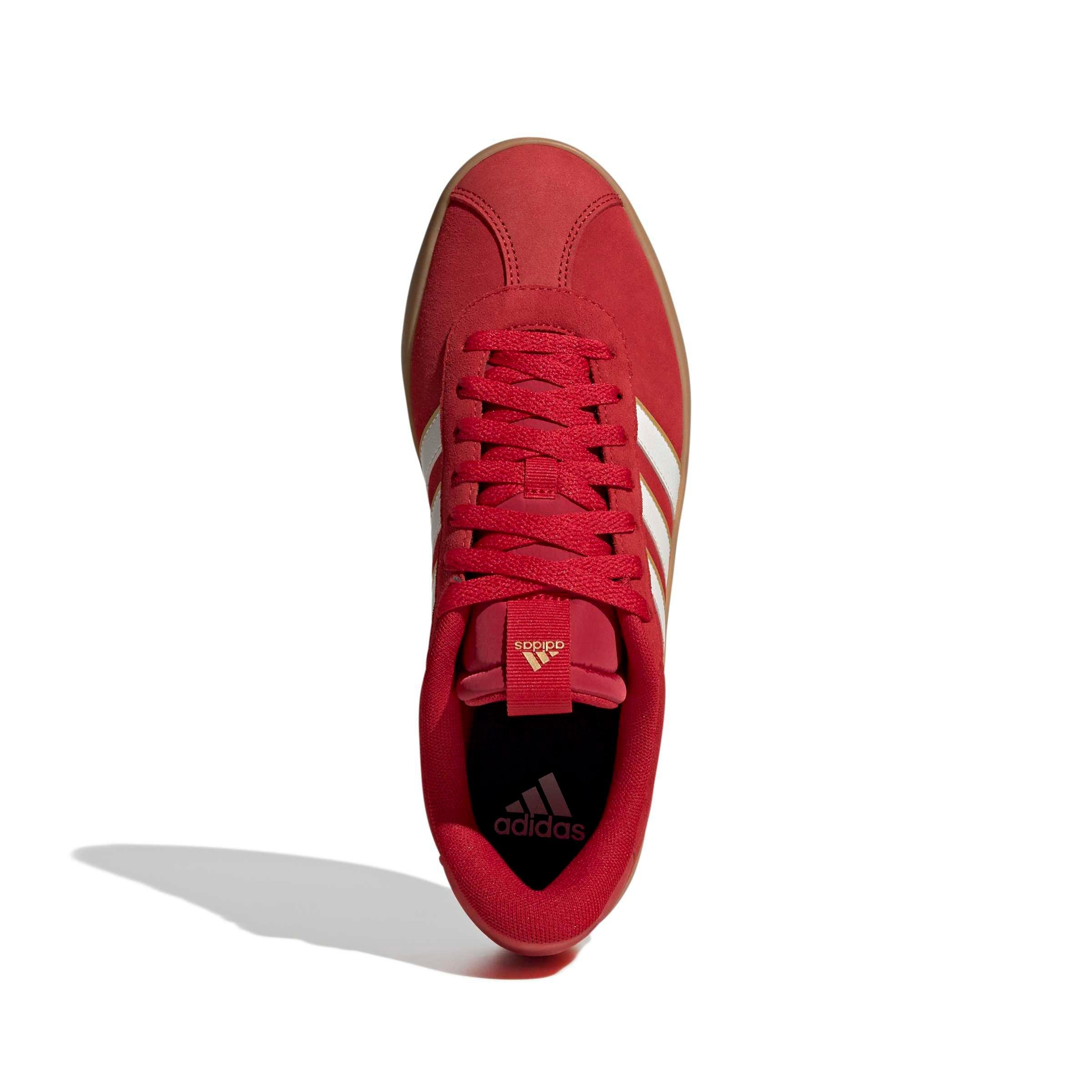 adidas VL Court 3.0 "Better Scarlet/Core White/Gold Metallic" Men's Shoe - SCARLET/WHITE/GOLD Thumbnail View 5