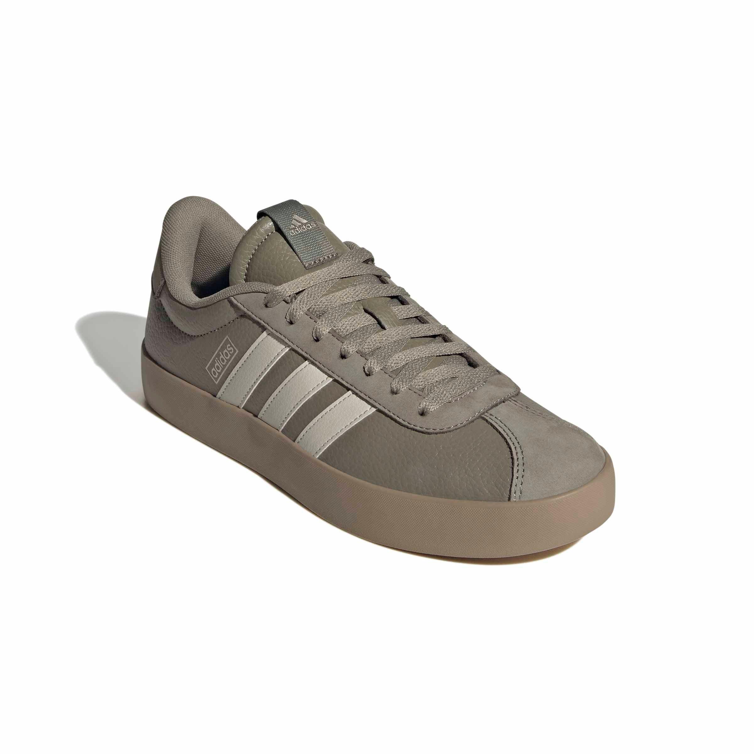 adidas VL Court 3.0 "Clay/Alumina/Cyber Metallic" Men's Shoe - CLAY/ALUMINA/CYBER Thumbnail View 3