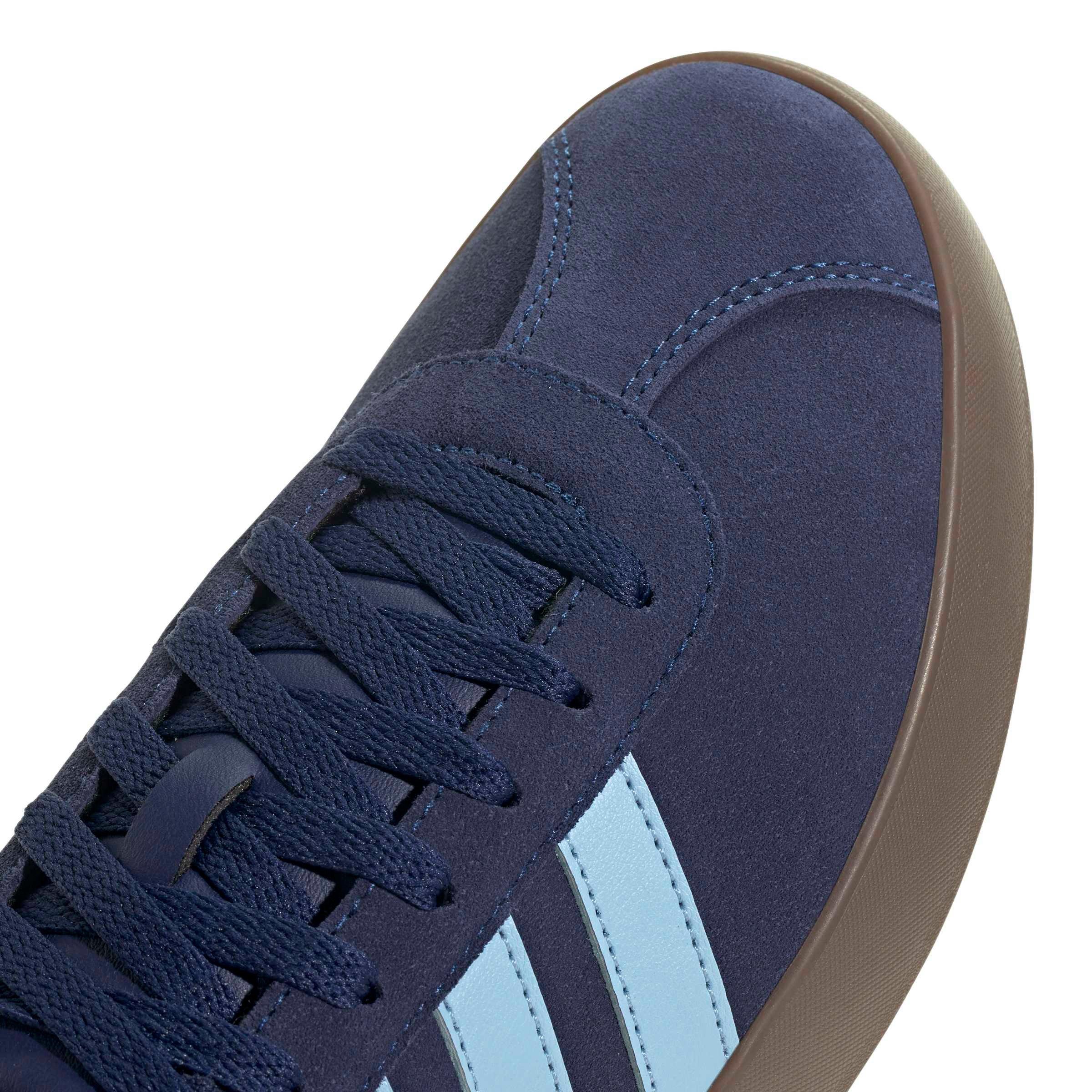 adidas VL Court 3.0 "Dark Blue/Clear Sky/Gold Metallic" Men's Shoe - DK BLUE/SKY/GOLD Thumbnail View 7