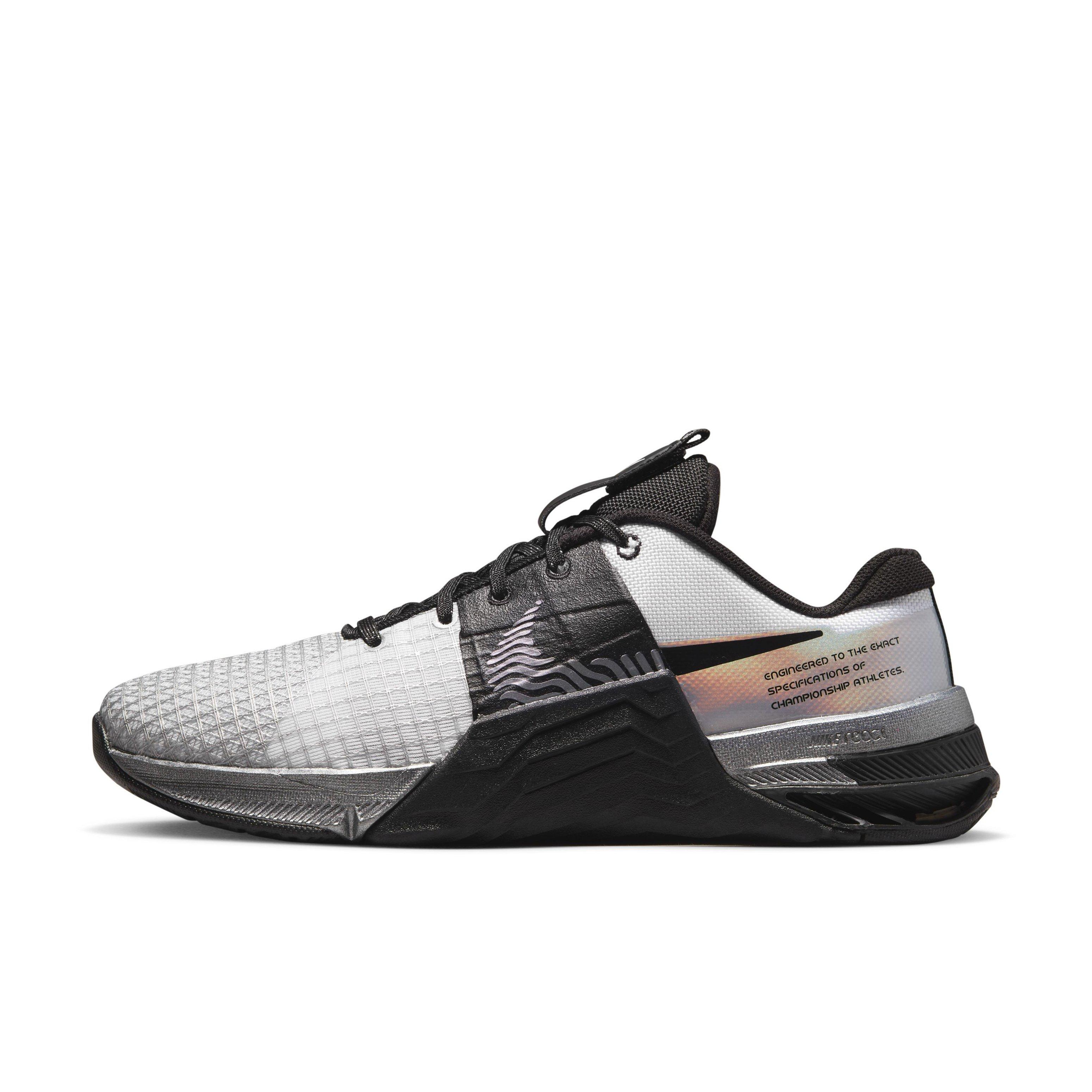 Nike Metcon 8 Premium "White/Multi Color/Black/White" Women's Training Shoe - WHITE/MULTICOLOR/BLACK/WHITE Thumbnail View 2