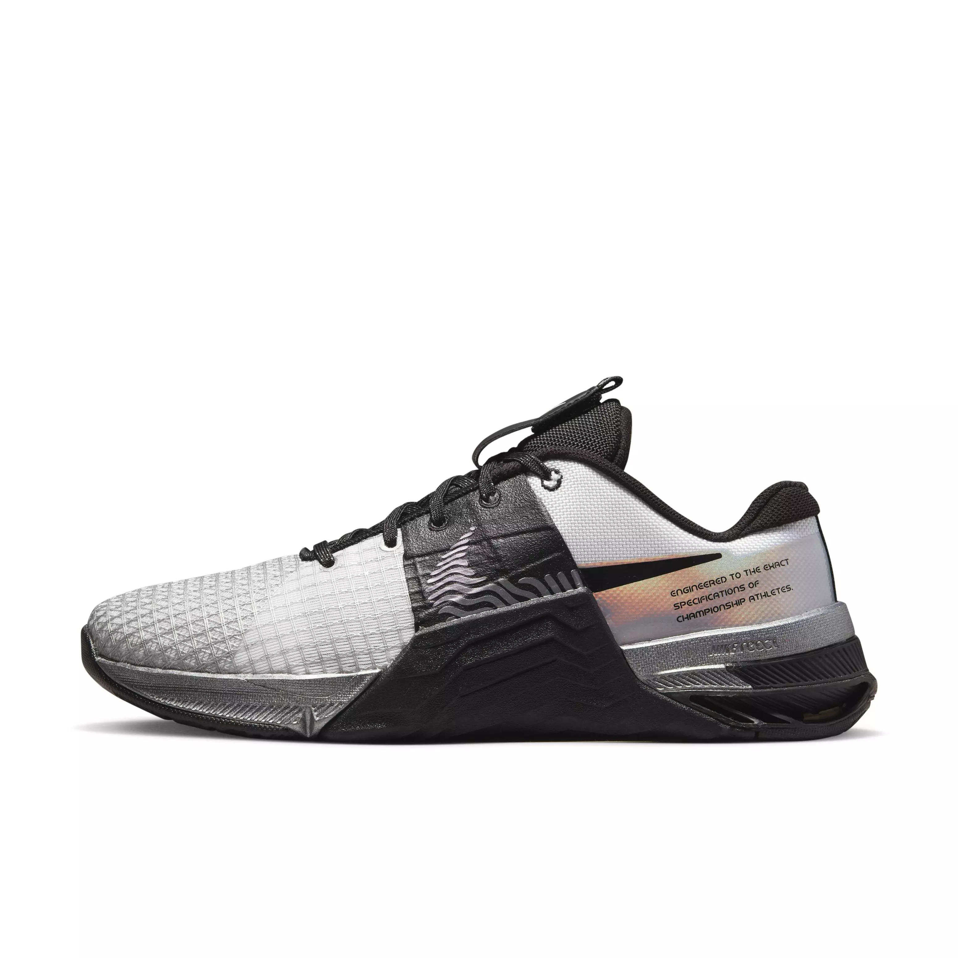 Nike Metcon 8 Premium "White/Multi Color/Black/White" Women's Training Shoe - WHITE/MULTICOLOR/BLACK/WHITE