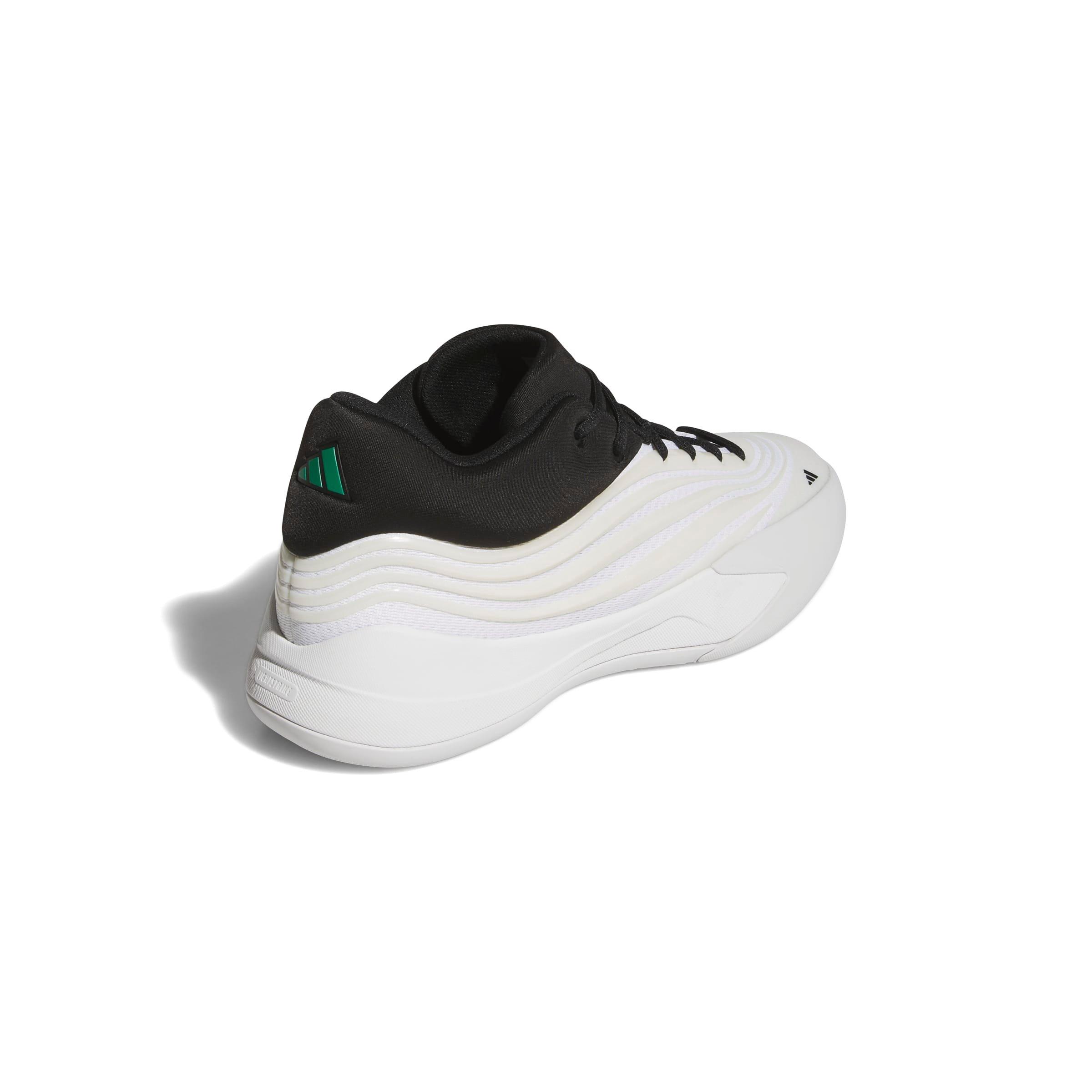 adidas Dame X "Zero Metallic/Core Black/Court Green" Unisex Basketball Shoe - ZERO/BLACK/GREEN Thumbnail View 4