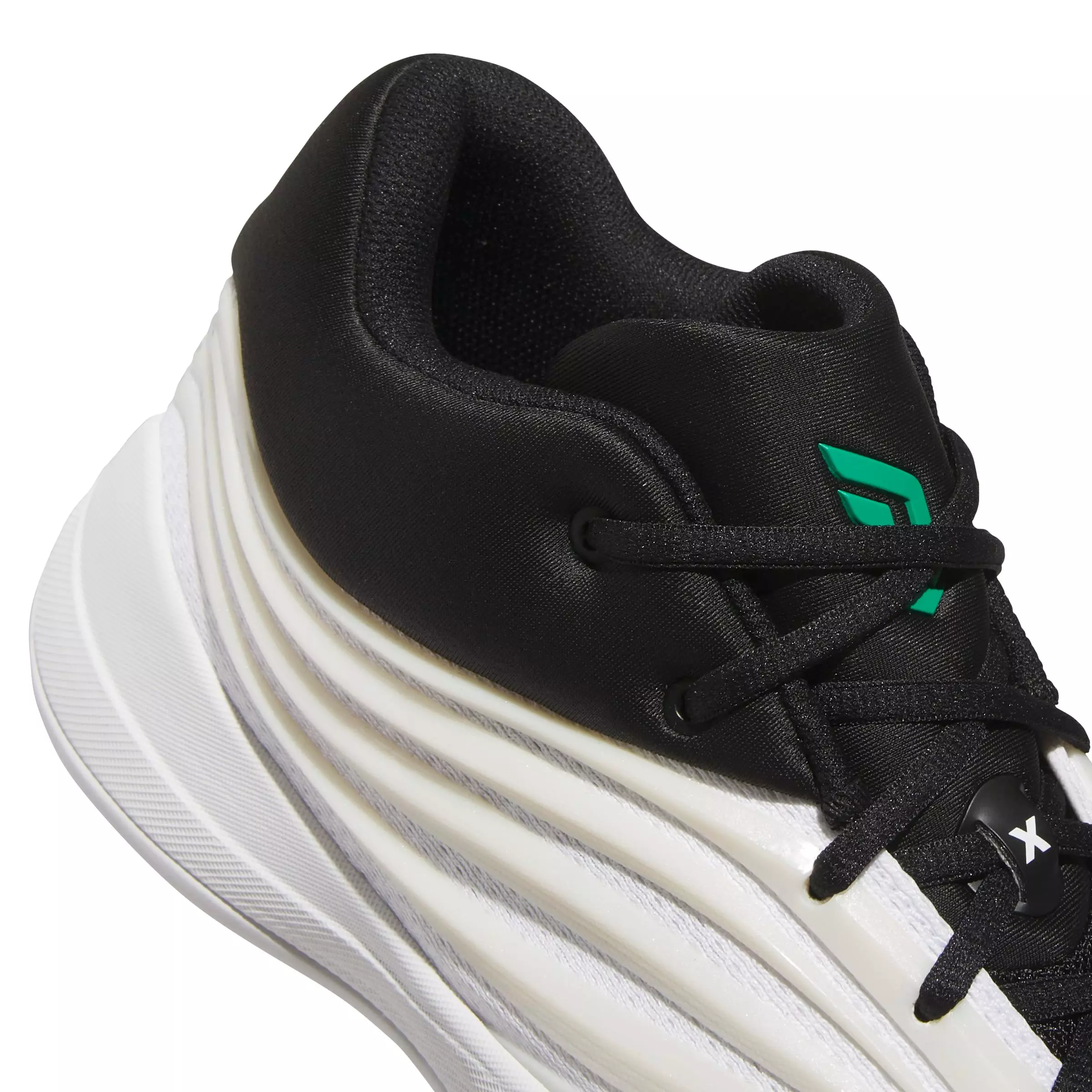 adidas Dame X "Zero Metallic/Core Black/Court Green" Unisex Basketball Shoe - ZERO/BLACK/GREEN