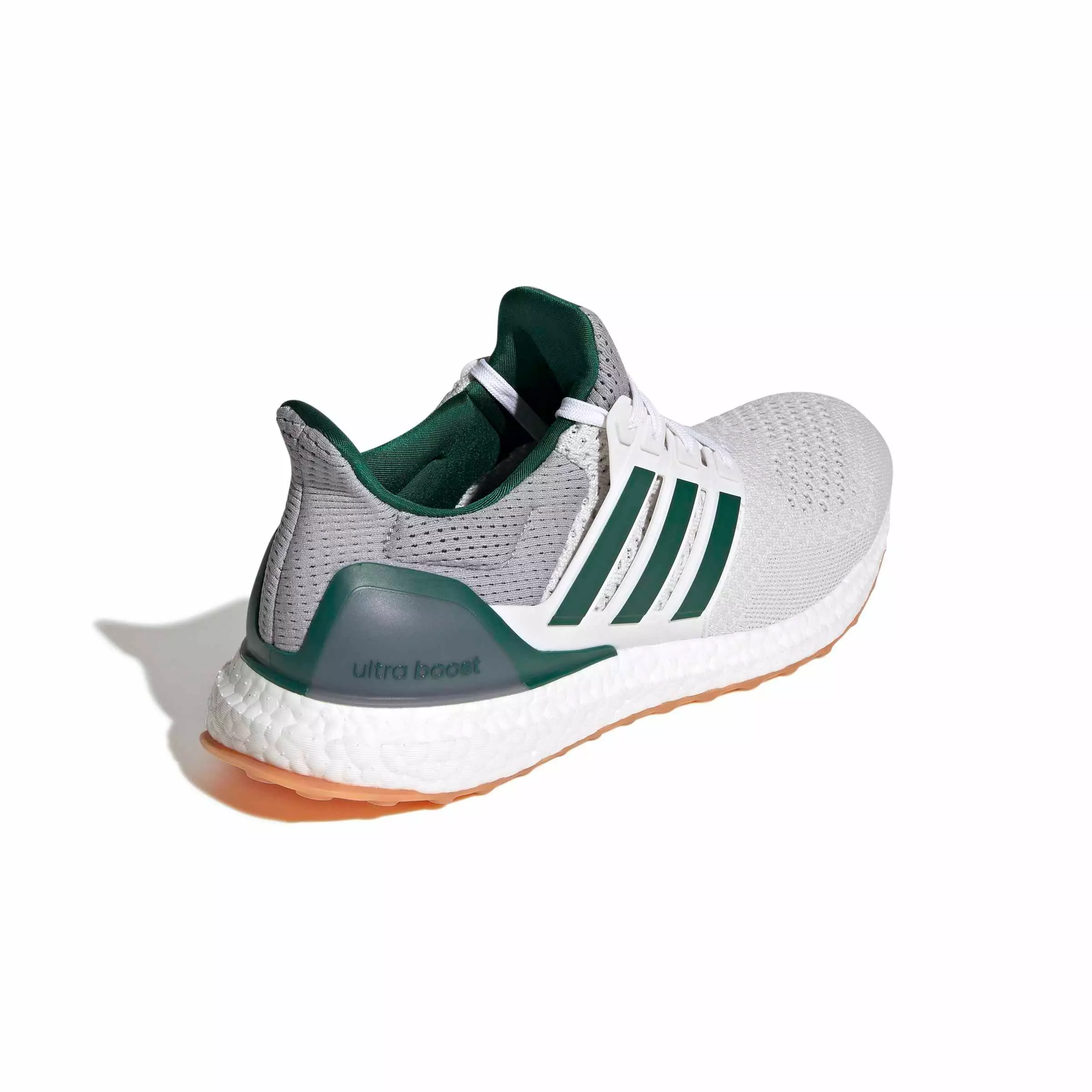 adidas Ultraboost 1.0 "Crystal White/Collegiate Green/Halo Silver" Men's Shoe - WHITE/GREEN/SILVER