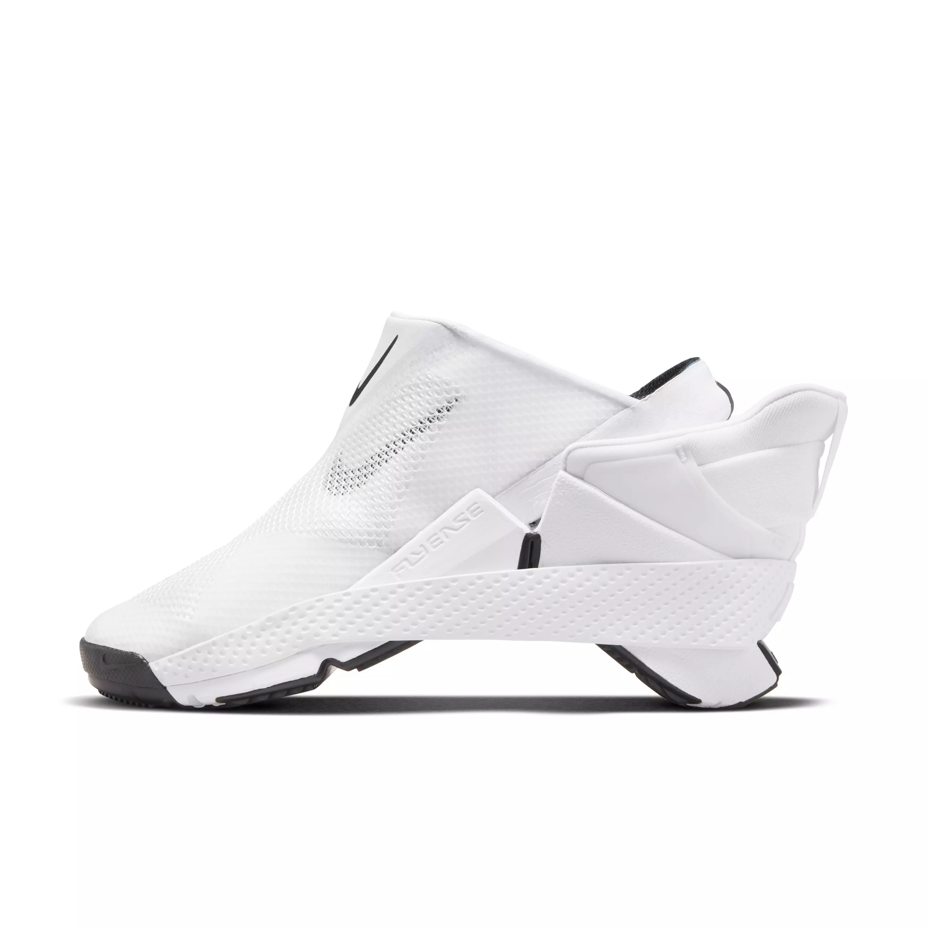 Nike Go FlyEase "White/Black" Women's Shoe - WHITE/BLACK