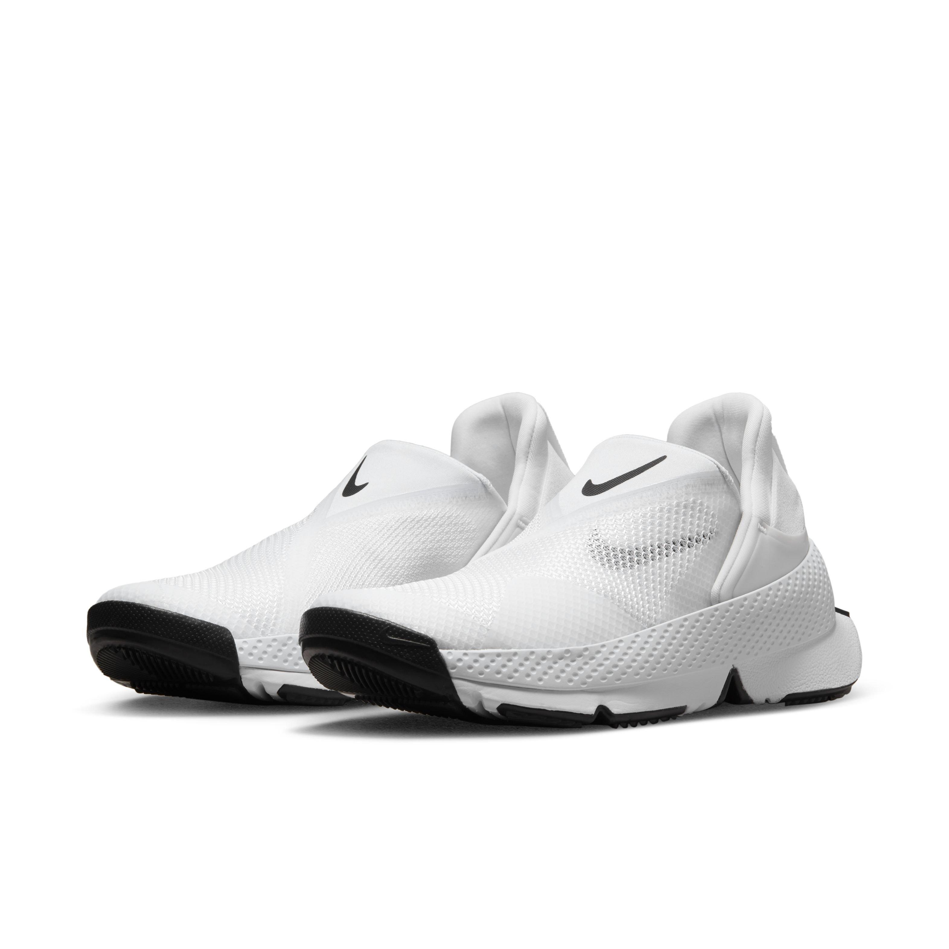 Nike Go FlyEase "White/Black" Women's Shoe - WHITE/BLACK Thumbnail View 3