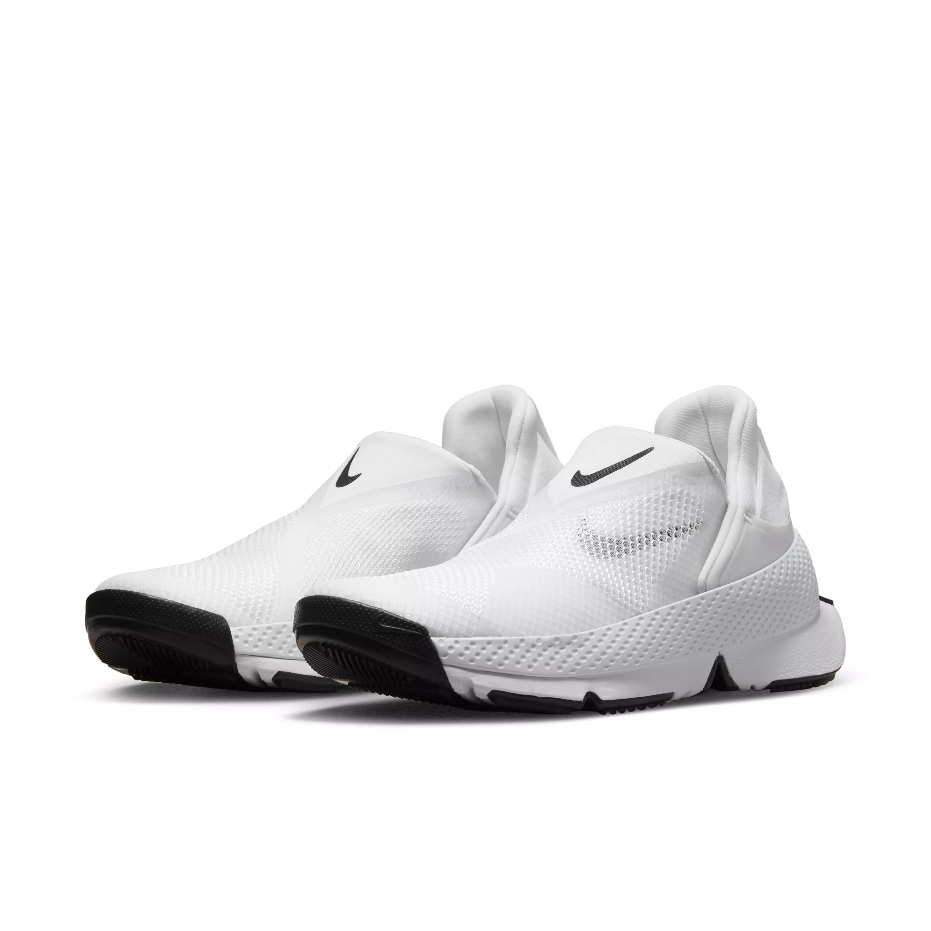 Nike Go FlyEase "White/Black" Women's Shoe - WHITE/BLACK