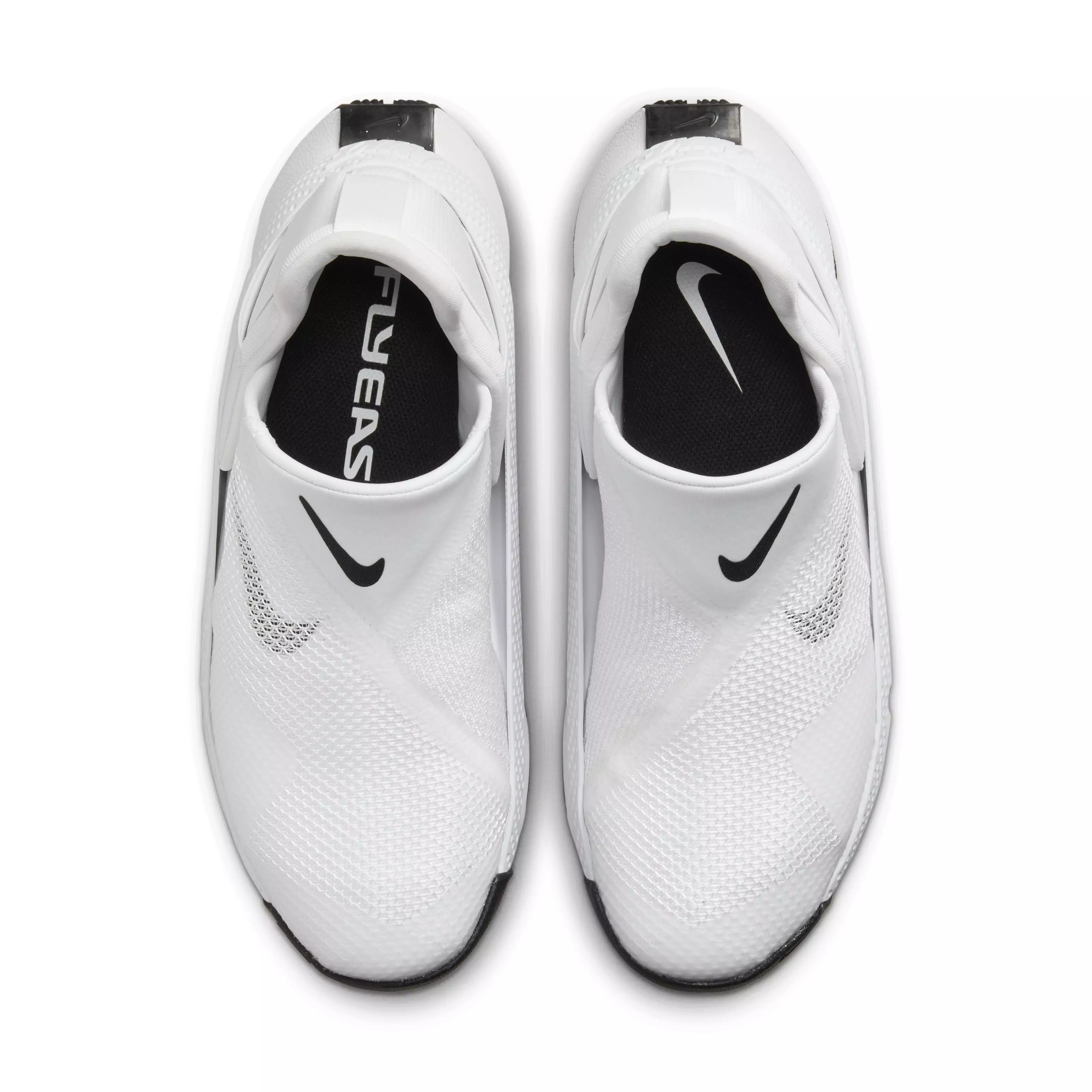 Nike Go FlyEase "White/Black" Women's Shoe - WHITE/BLACK