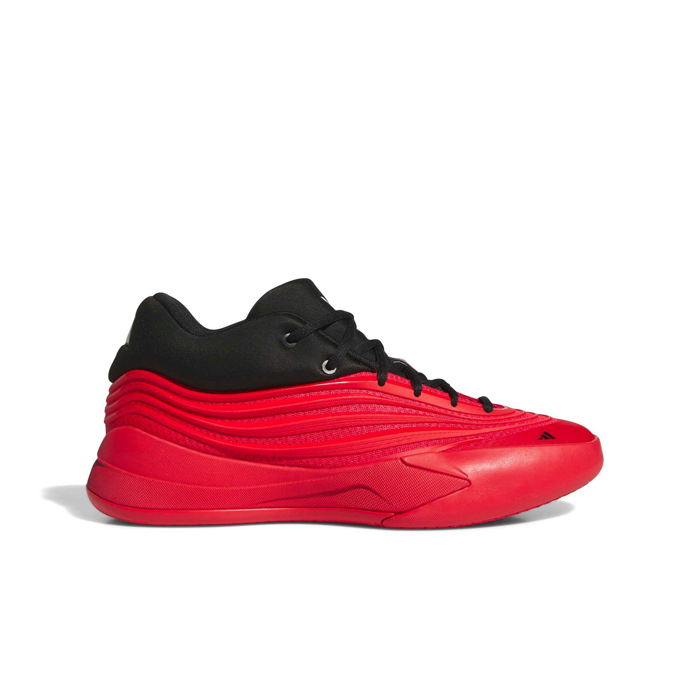 adidas Dame X "Pure Ruby/Core Black/Zero Metallic" Unisex Basketball Shoe - RUBY/BLACK/ZERO Thumbnail View 1