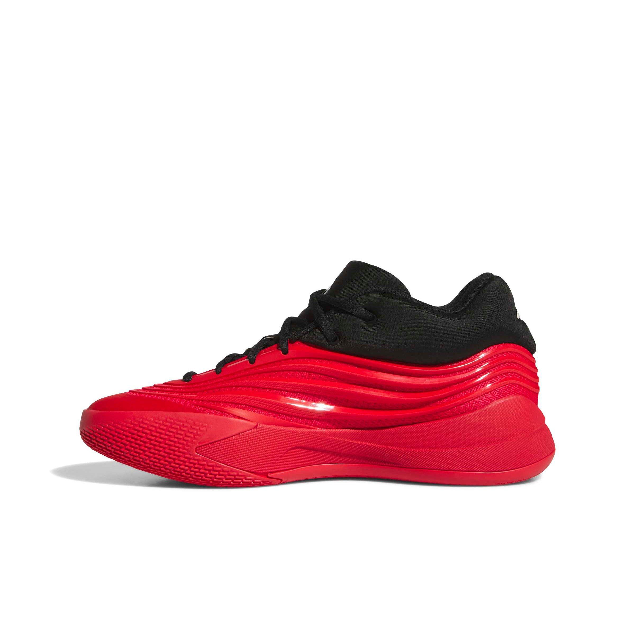 adidas Dame X "Pure Ruby/Core Black/Zero Metallic" Unisex Basketball Shoe - RUBY/BLACK/ZERO Thumbnail View 2