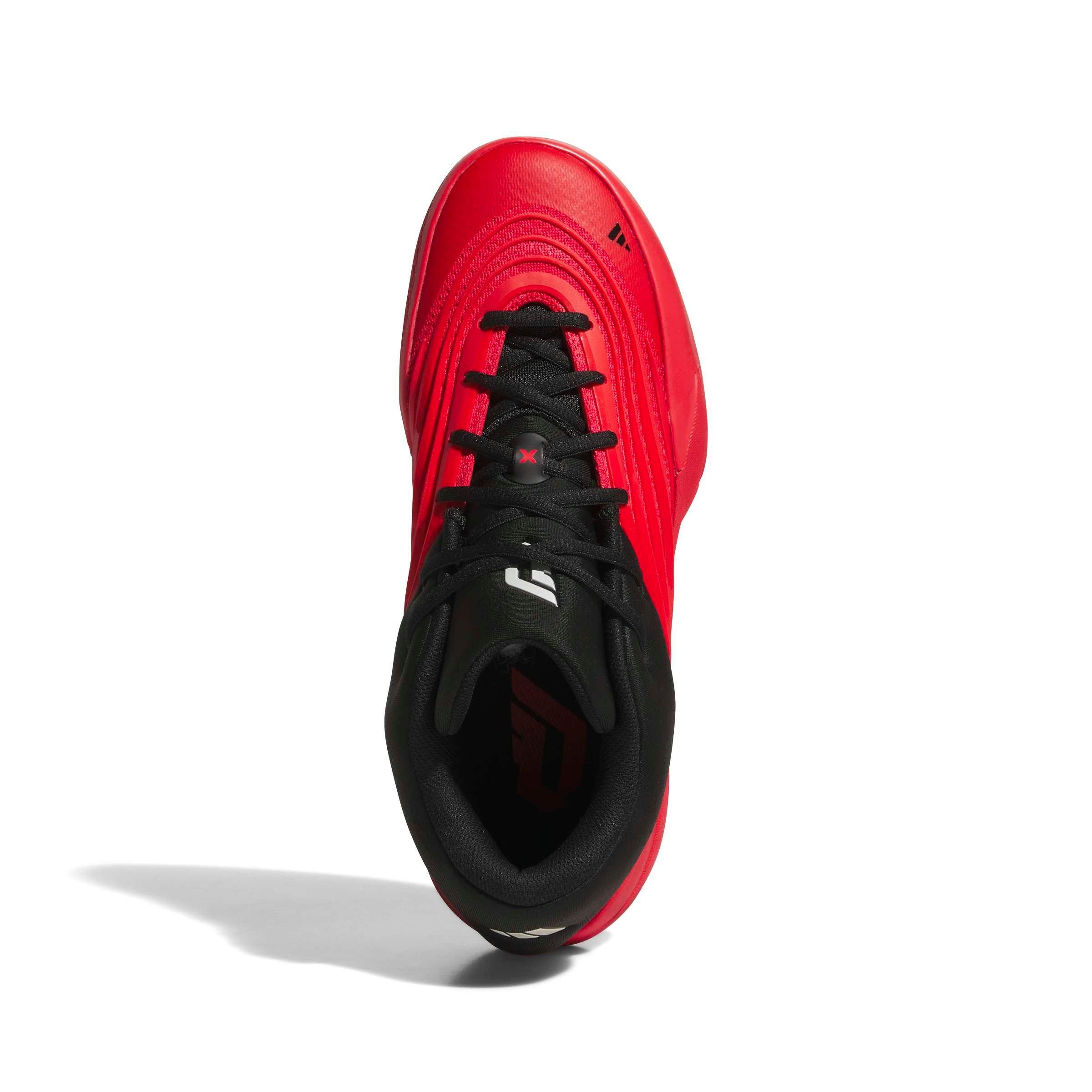 adidas Dame X "Pure Ruby/Core Black/Zero Metallic" Unisex Basketball Shoe - RUBY/BLACK/ZERO Thumbnail View 7