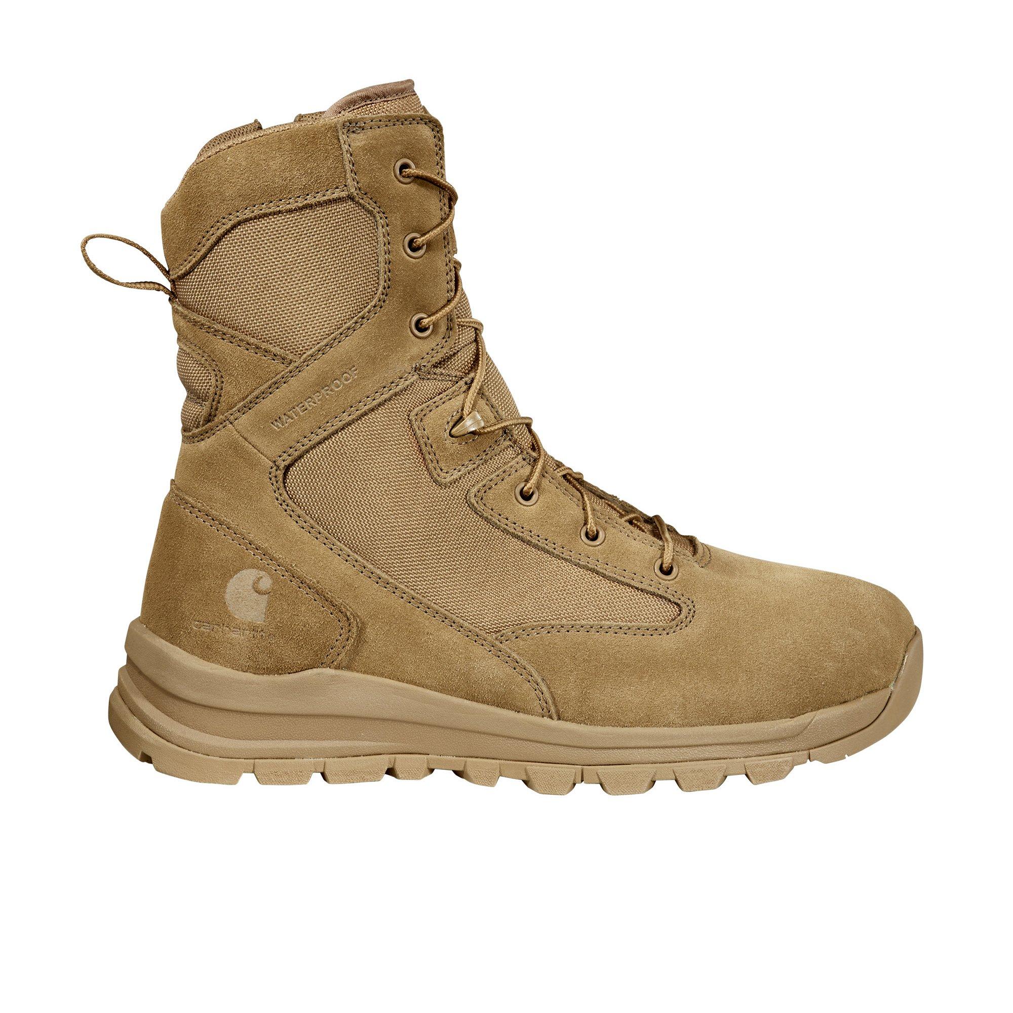 Carhartt Gilmore Waterproof 8" Side Zip "Klondike Khaki" Men's Hiker Boot - KHAKI Thumbnail View 1