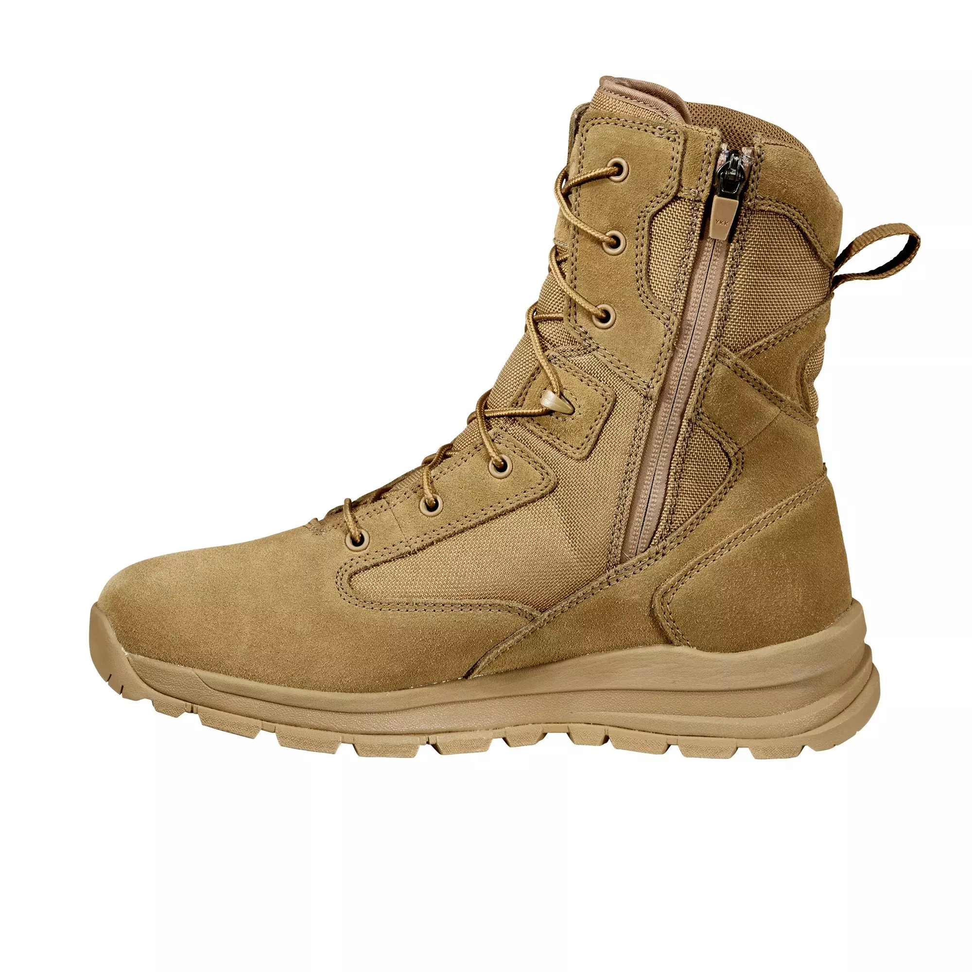 Carhartt Gilmore Waterproof 8" Side Zip "Klondike Khaki" Men's Hiker Boot - KHAKI