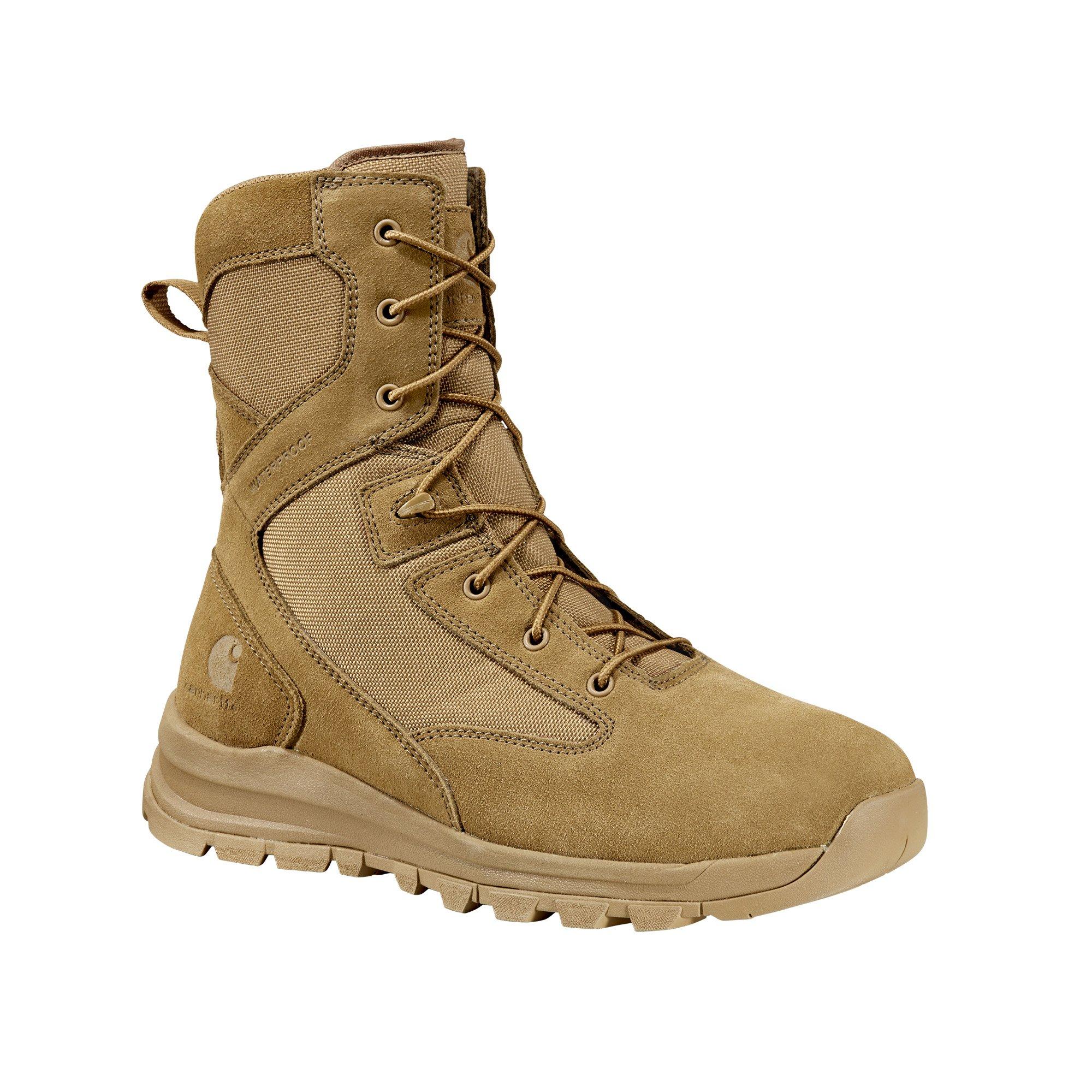 Carhartt Gilmore Waterproof 8" Side Zip "Klondike Khaki" Men's Hiker Boot - KHAKI Thumbnail View 3