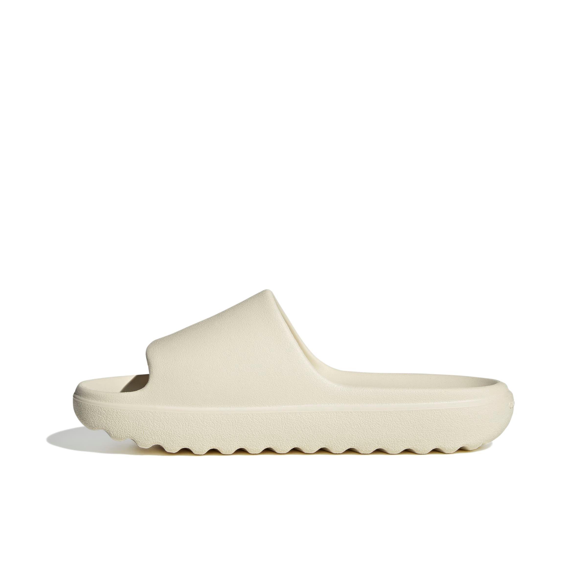 adidas Adilette Lumia "Wonder White/Wonder White/Wonder White" Unisex Slide - WHITE/WHITE/WHITE Thumbnail View 2