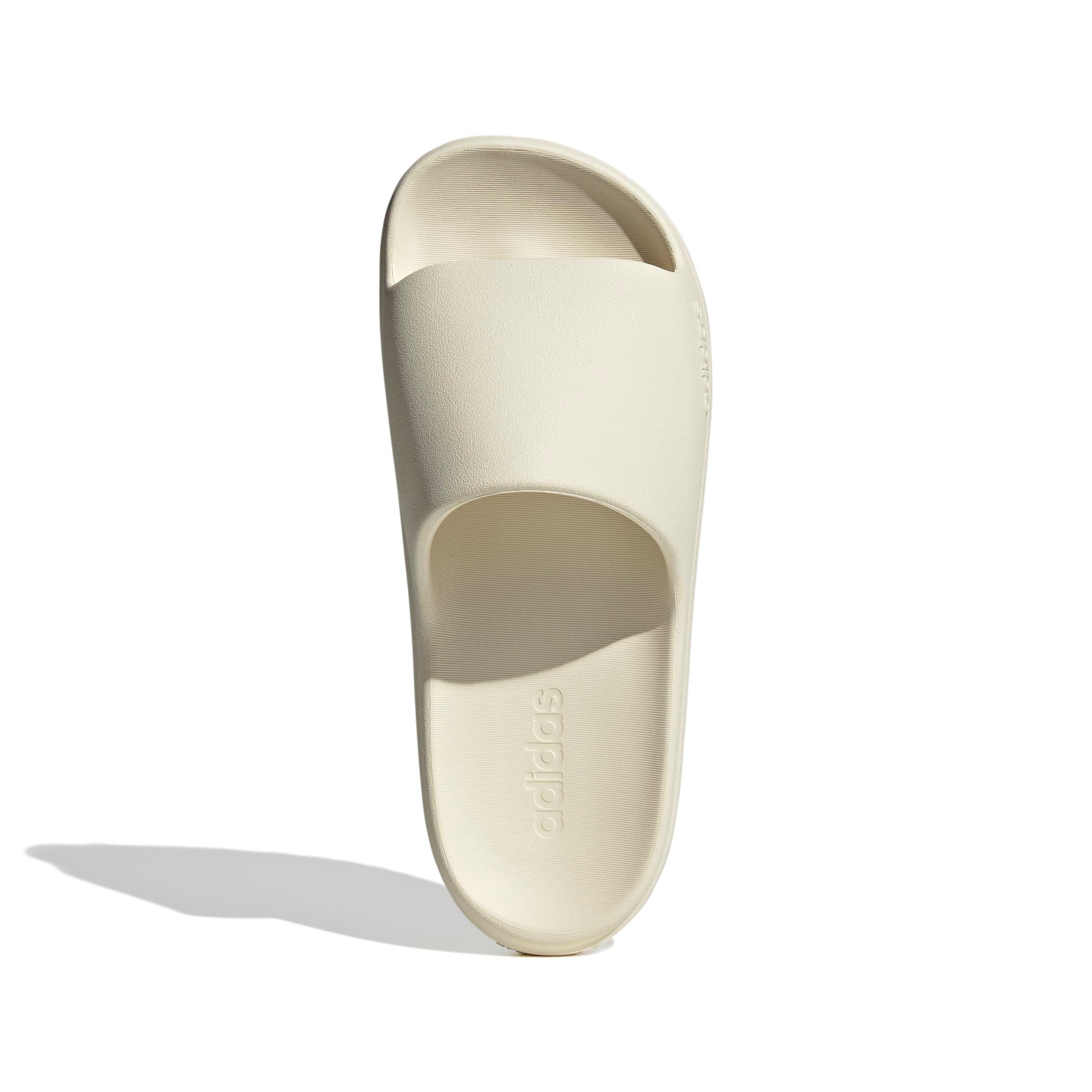 adidas Adilette Lumia "Wonder White/Wonder White/Wonder White" Unisex Slide - WHITE/WHITE/WHITE Thumbnail View 5