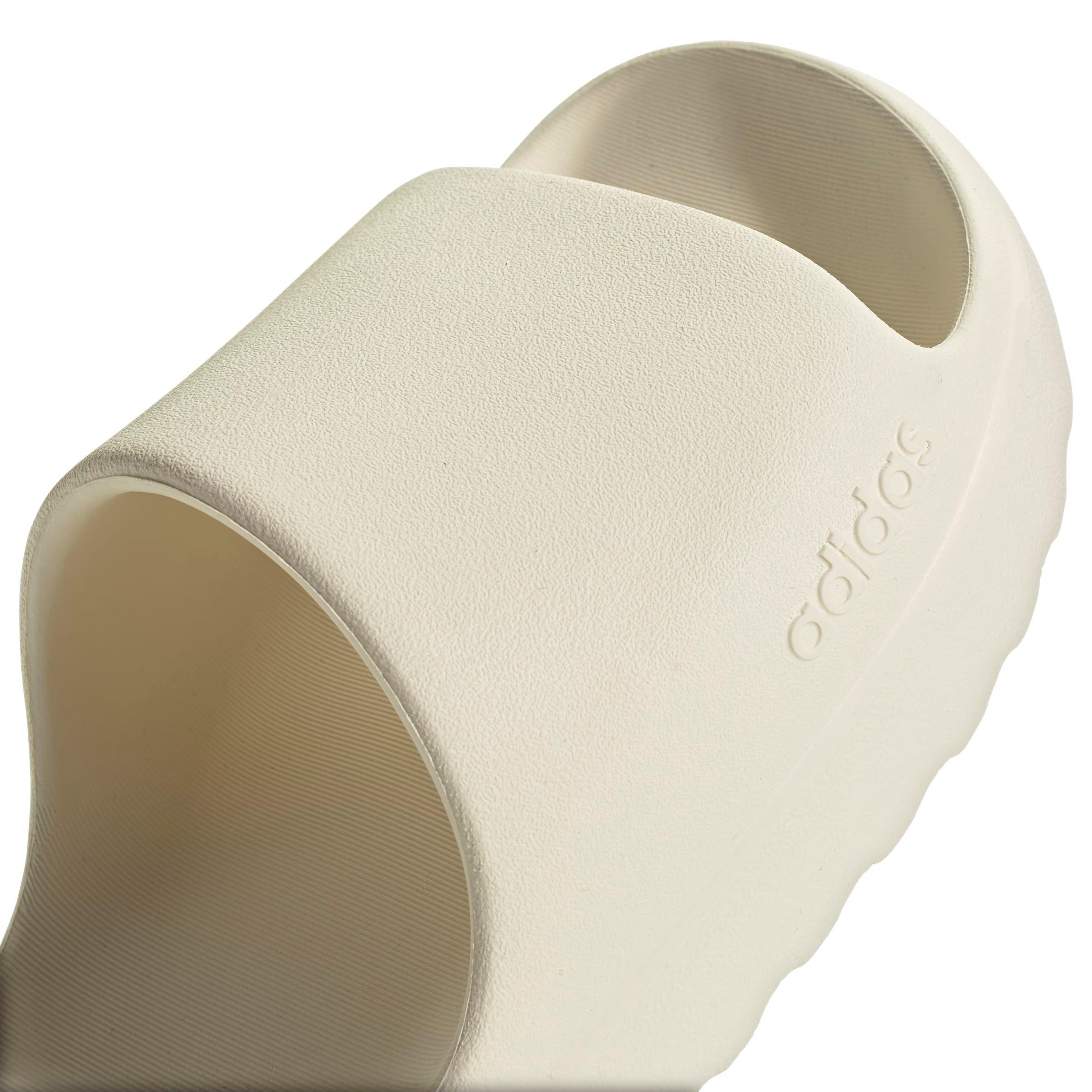 adidas Adilette Lumia "Wonder White/Wonder White/Wonder White" Unisex Slide - WHITE/WHITE/WHITE Thumbnail View 7