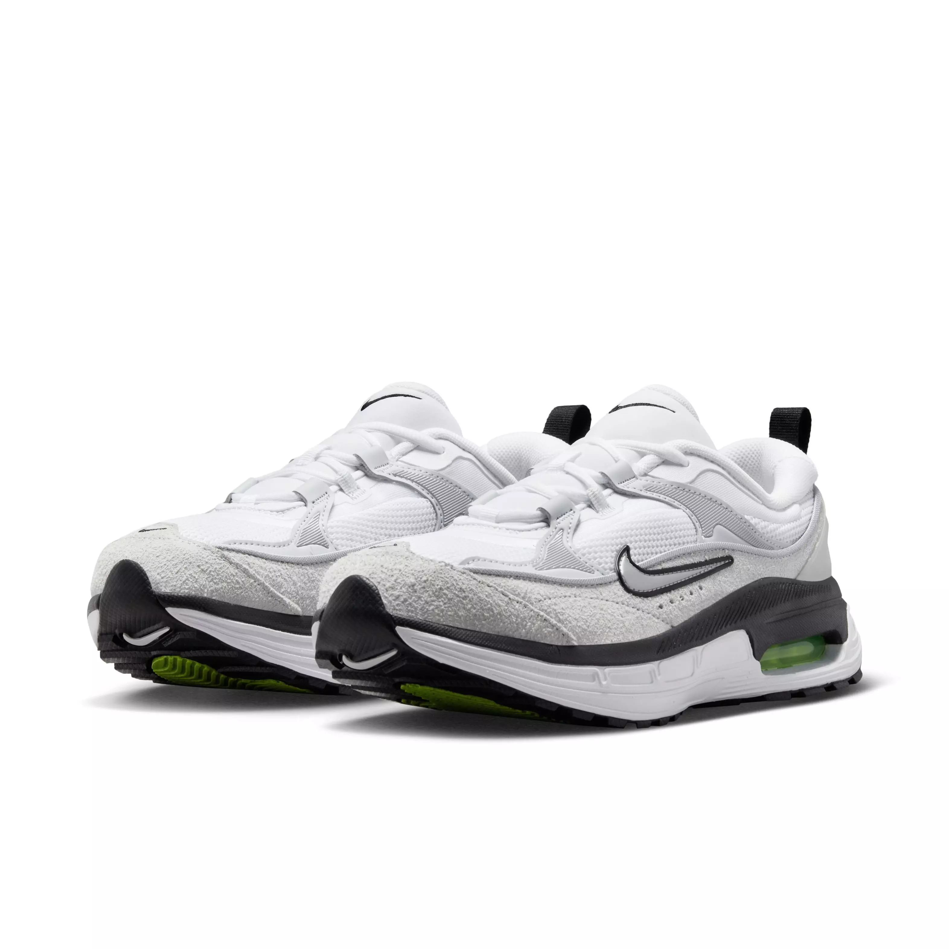 Nike Air Max Bliss "White/Metallic Silver/Photon Dust/Black" Women's Shoe - WHITE/SILVER/DUST/BLACK