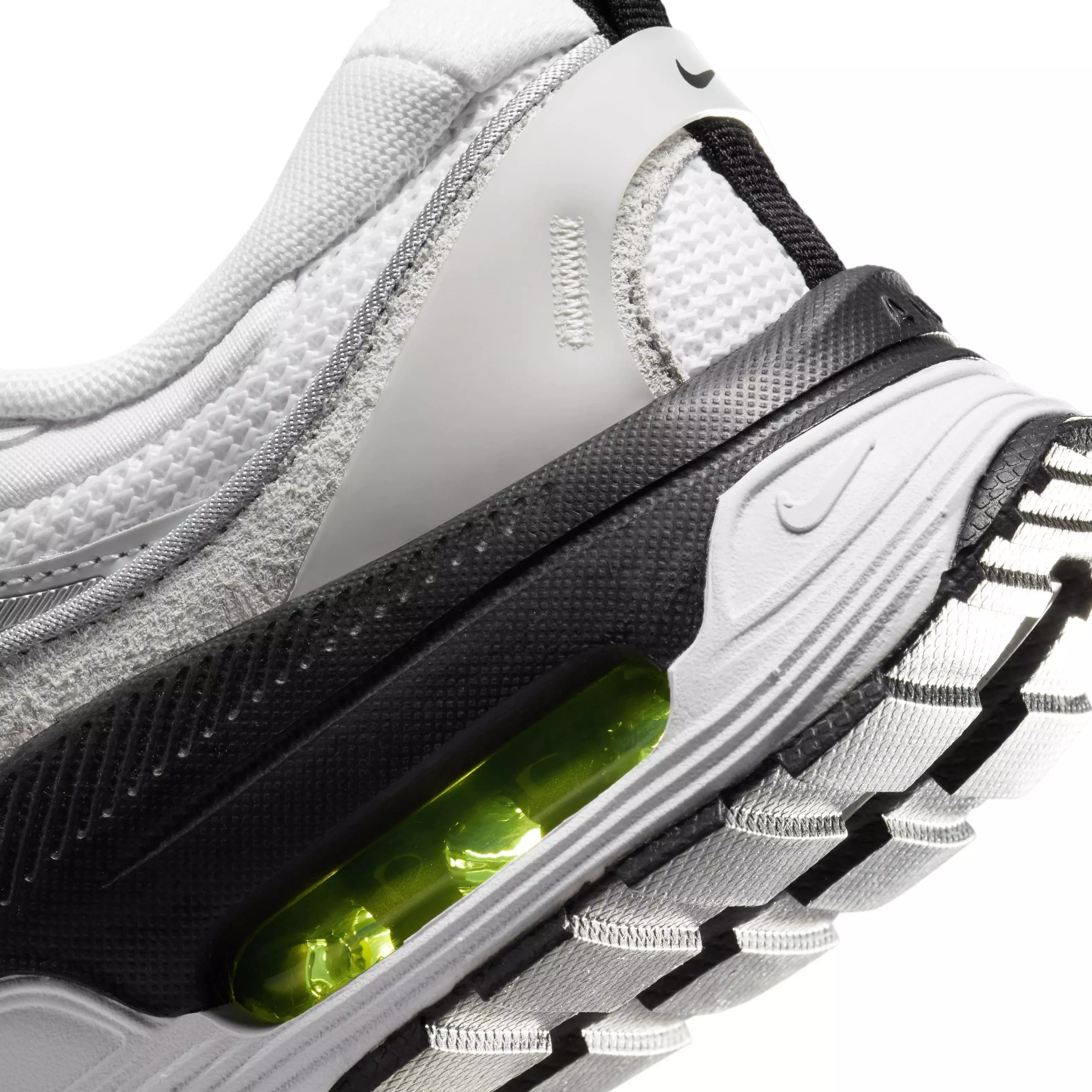 Nike Air Max Bliss "White/Metallic Silver/Photon Dust/Black" Women's Shoe - WHITE/SILVER/DUST/BLACK