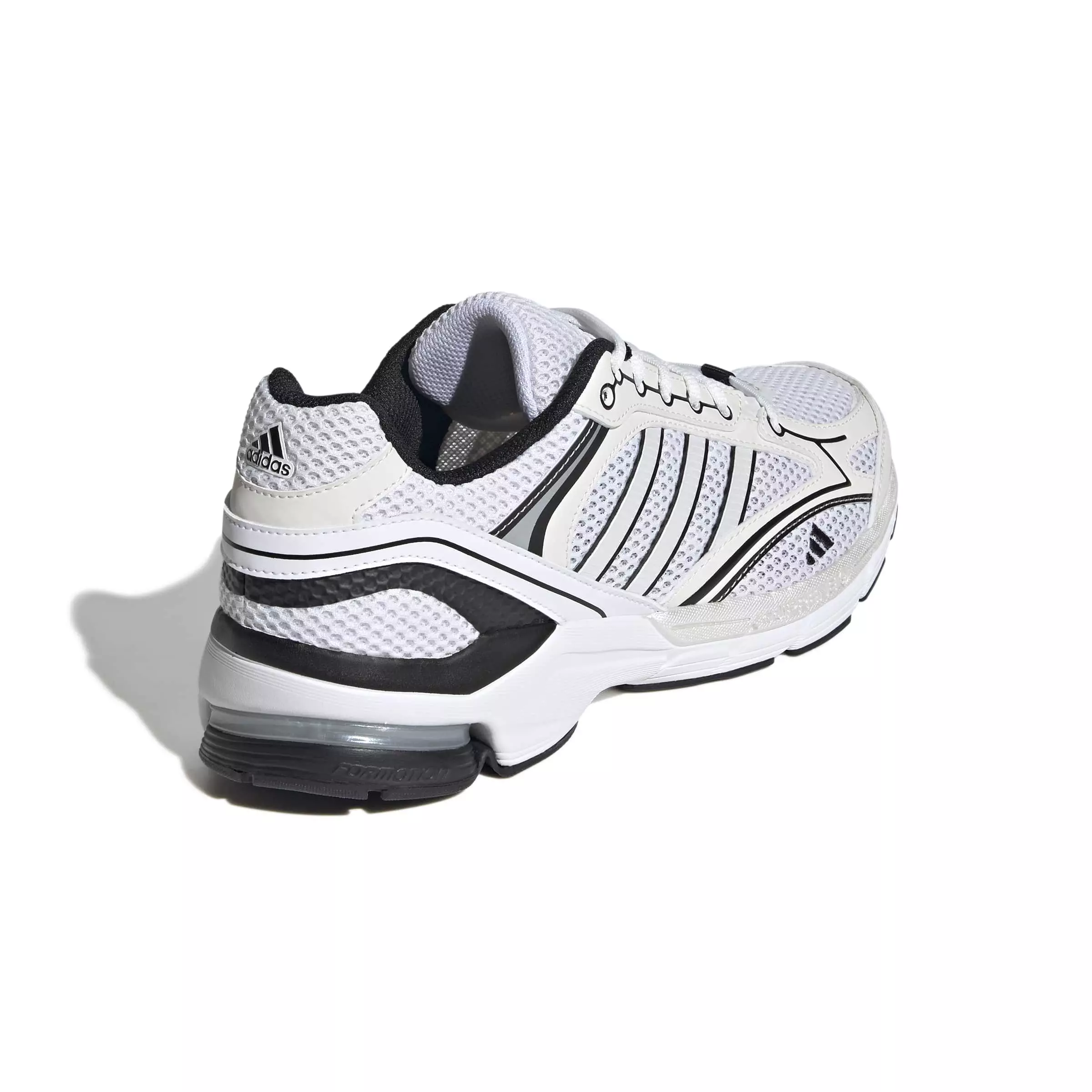 adidas Spiritain 2000 "Ftwr White/Zero Metallic/Core Black" Men's Shoe - WHITE/ZERO/BLACK