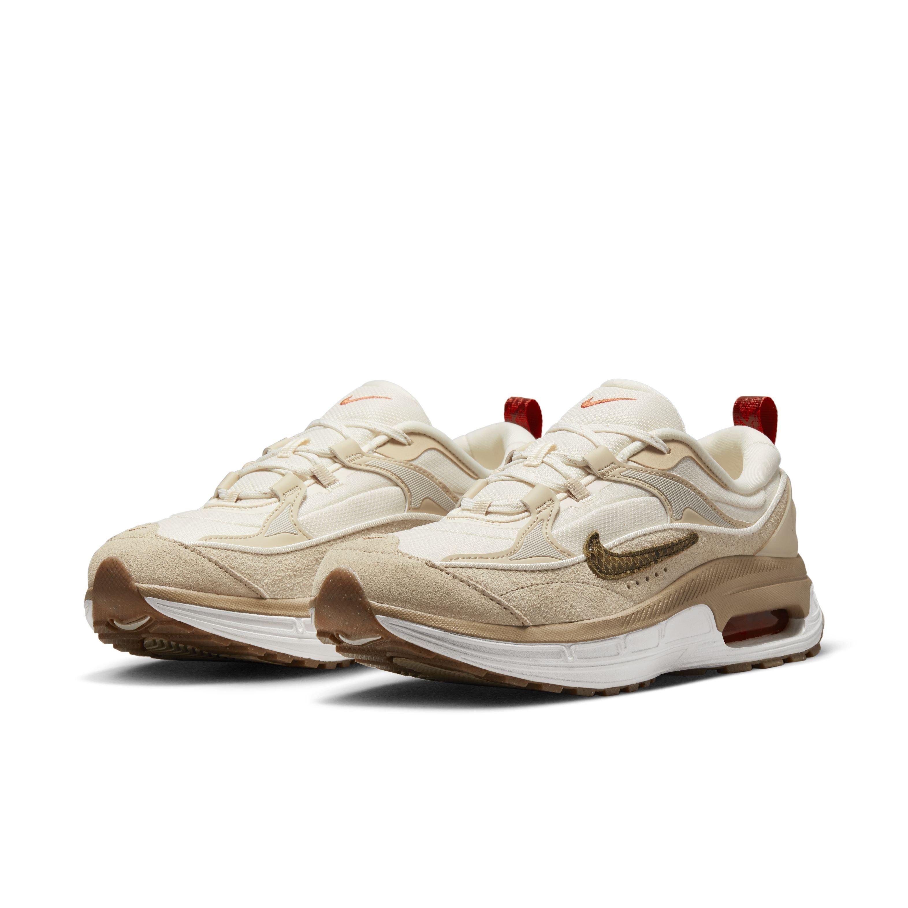 Nike Air Max Bliss "Pale Ivory/Picante Red/Summit White" Women's Shoe - IVORY/RED/WHITE Thumbnail View 3