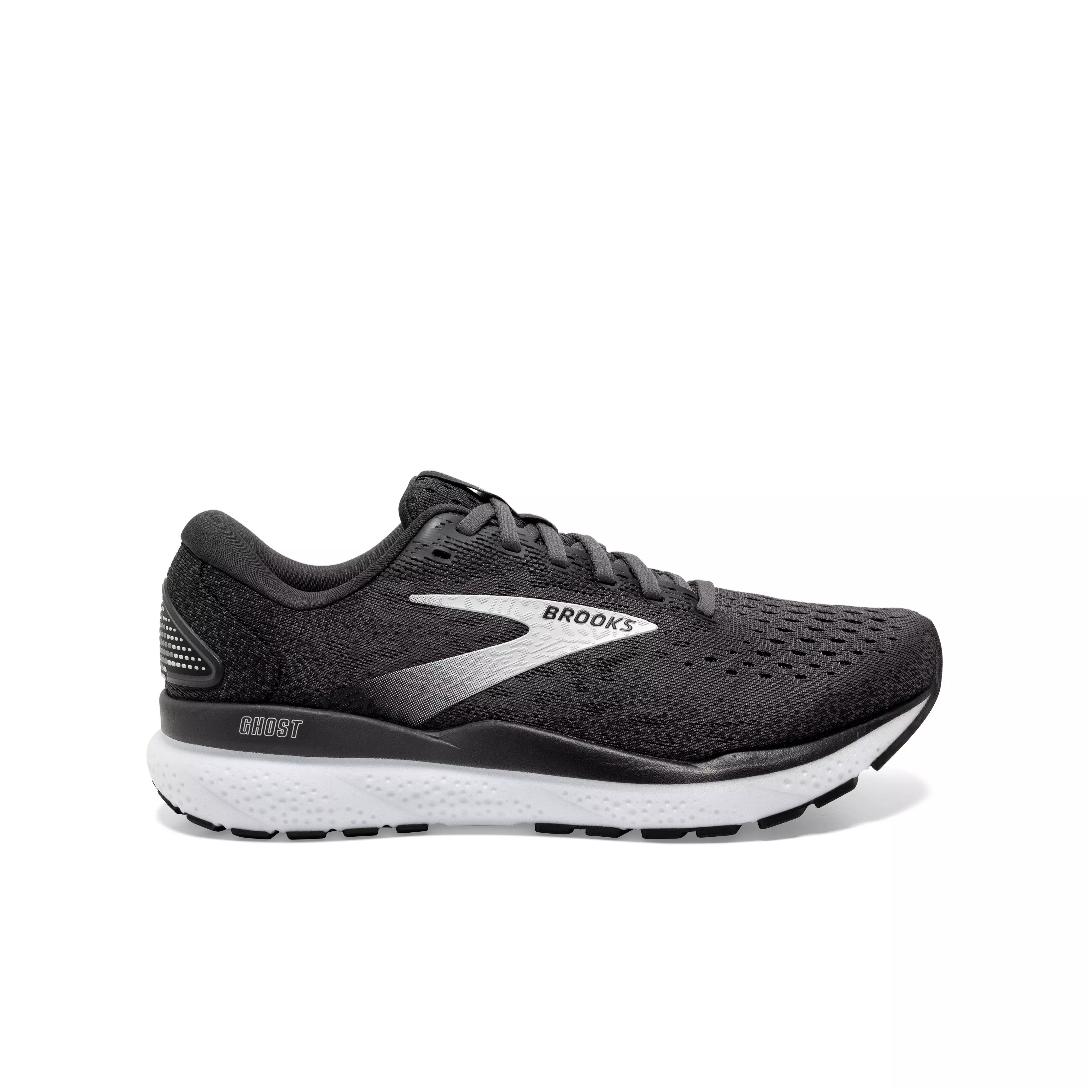 Brooks Ghost 16 "Black/Grey/White" Women's Running Shoe - BLACK/GREY/WHITE