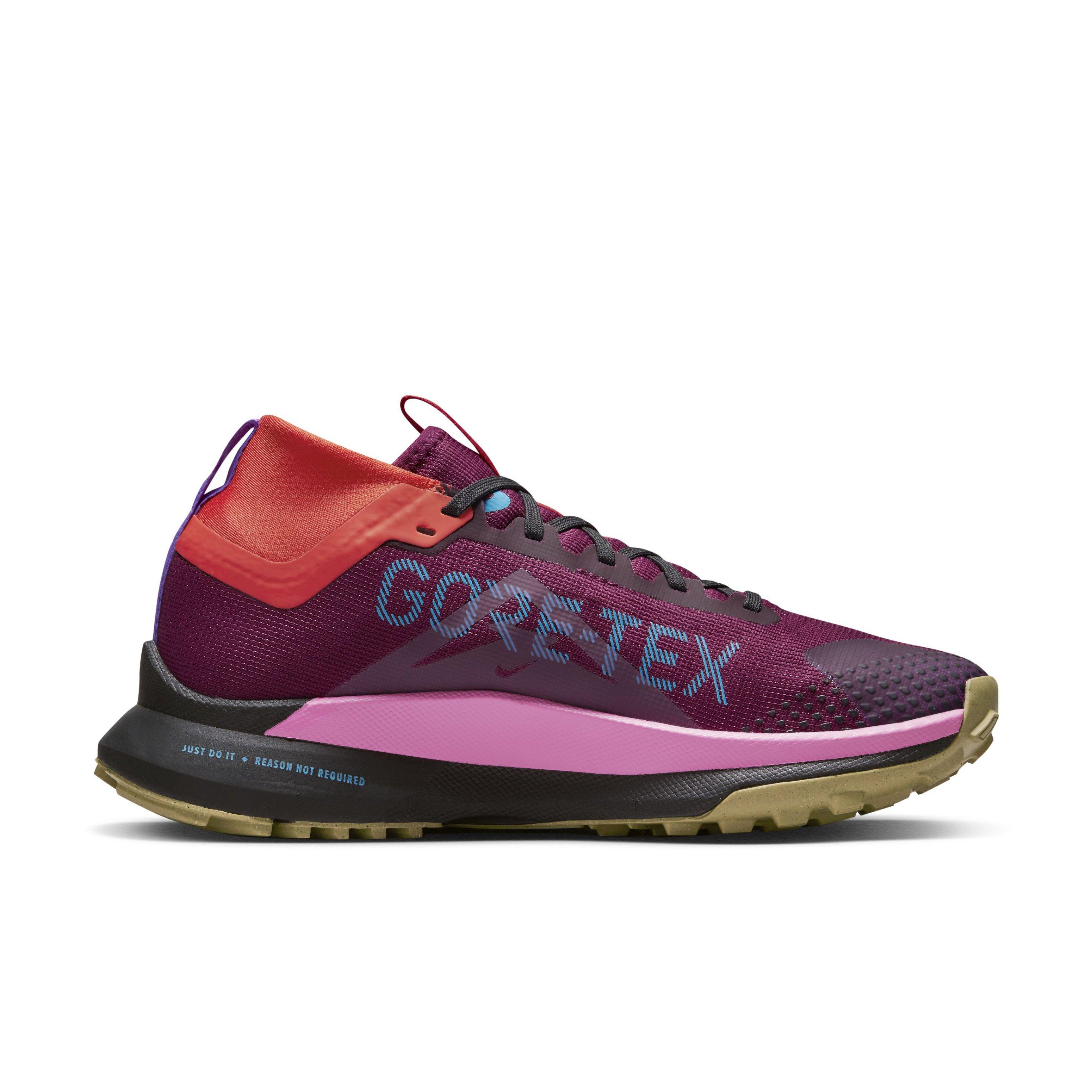 Nike Pegasus Trail 4 GORE-TEX "Rosewood/Pink Spell/Dark Smoke Grey" Women's Trail Running Shoe - ROSEWOOD/PINK/DK GREY Thumbnail View 1