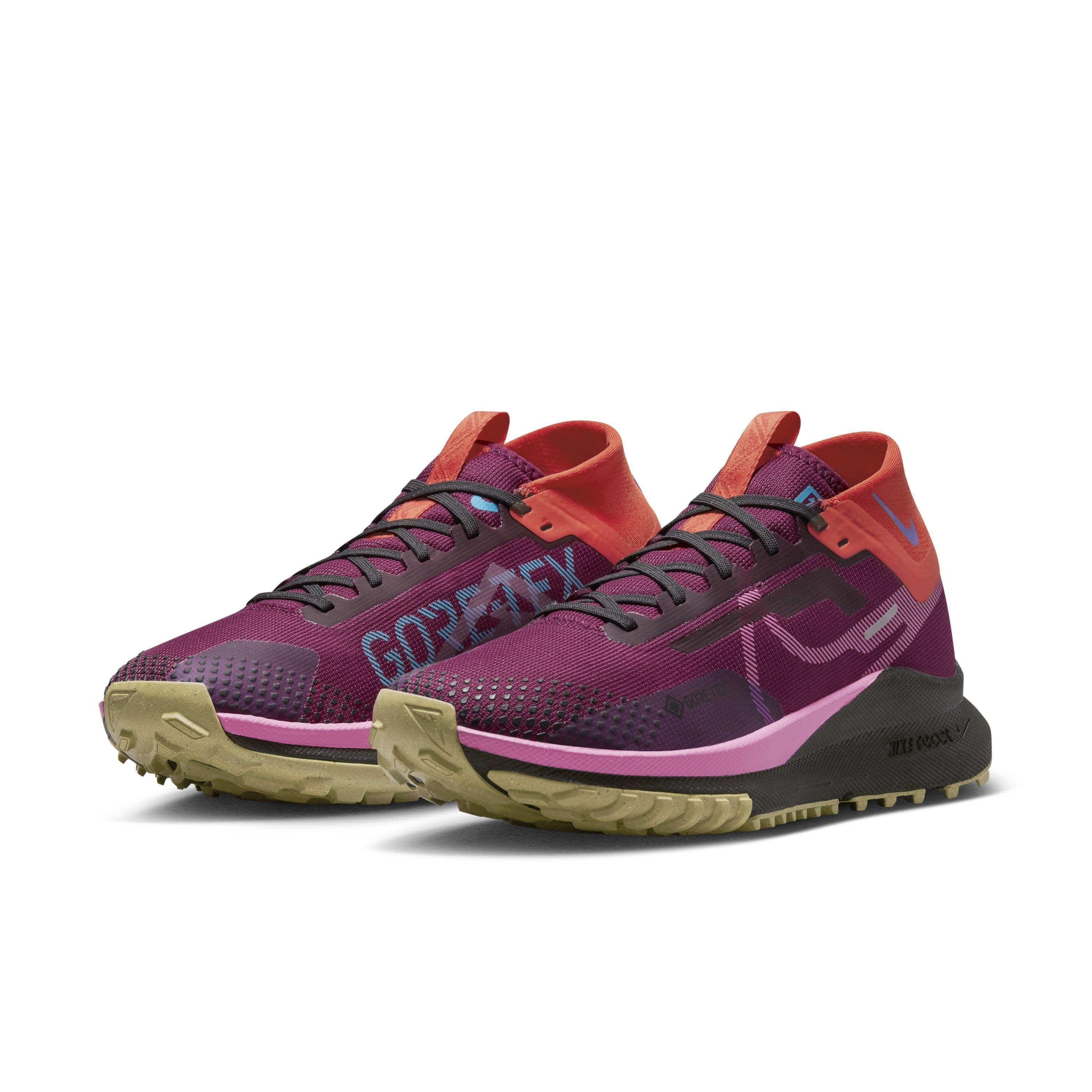 Nike Pegasus Trail 4 GORE-TEX "Rosewood/Pink Spell/Dark Smoke Grey" Women's Trail Running Shoe - ROSEWOOD/PINK/DK GREY Thumbnail View 3