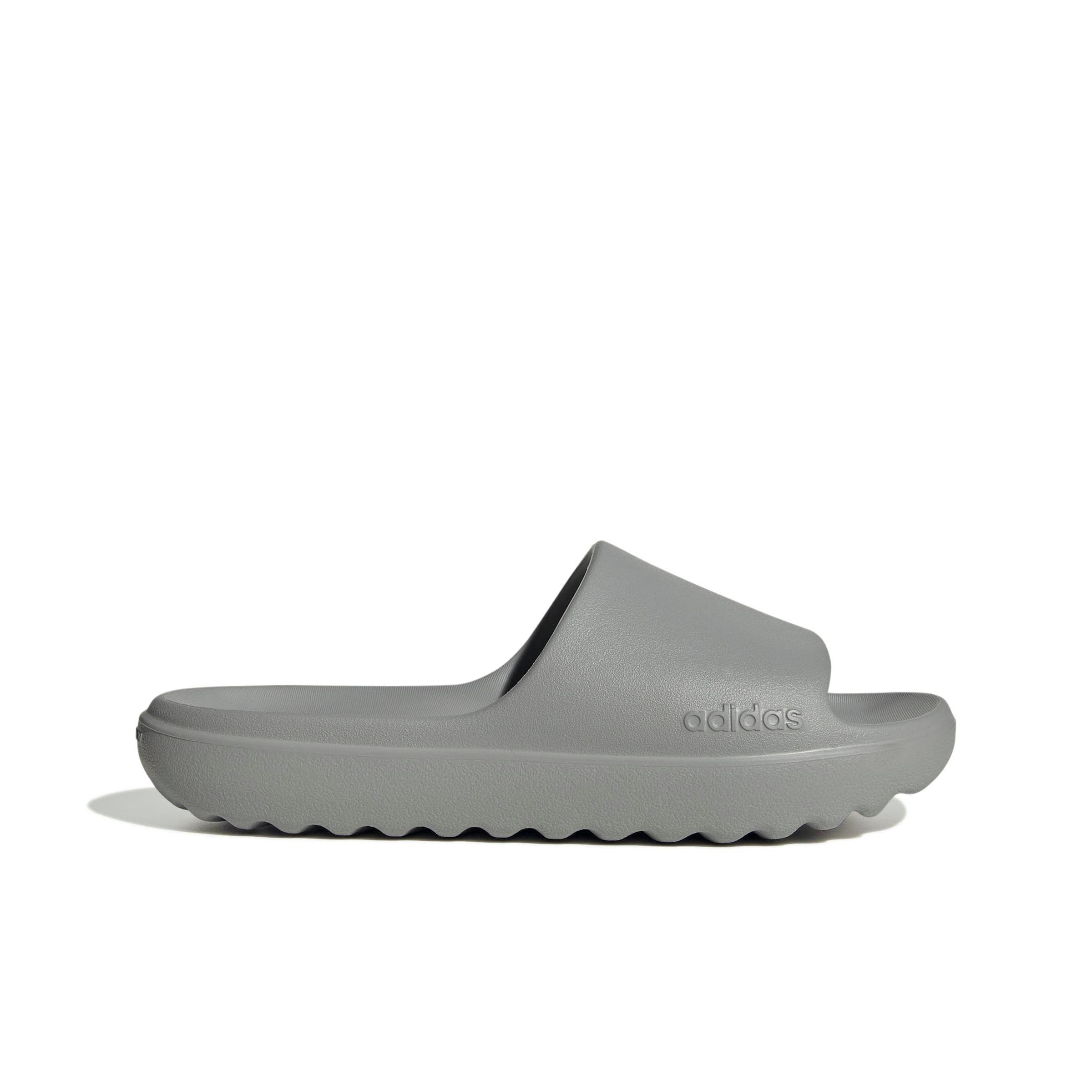 adidas Adilette Lumia "Silver Metallic/Silver Metallic/Silver Metallic" Unisex Slide - SILVER/SILVER/SILVER Thumbnail View 1