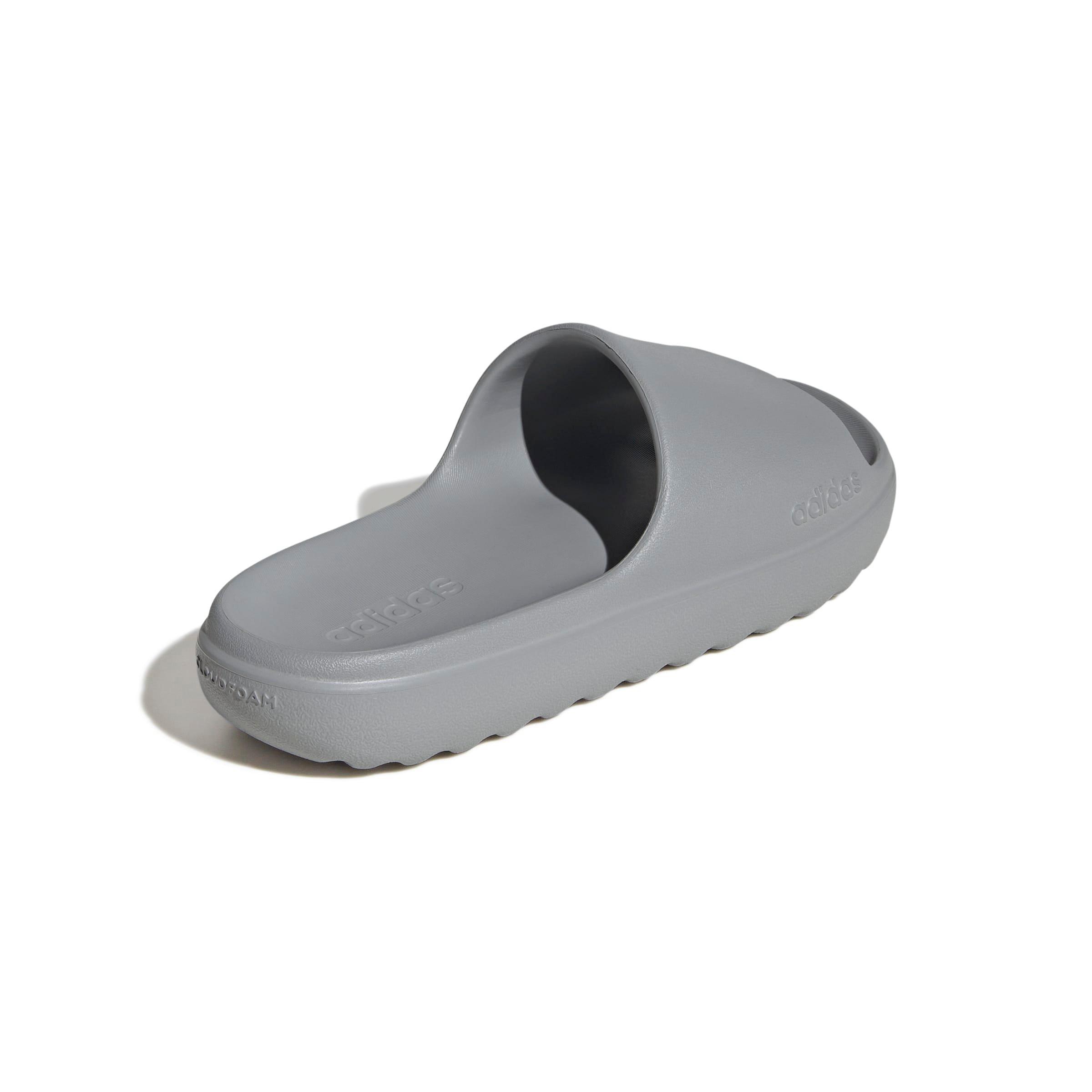 adidas Adilette Lumia "Silver Metallic/Silver Metallic/Silver Metallic" Unisex Slide - SILVER/SILVER/SILVER Thumbnail View 4