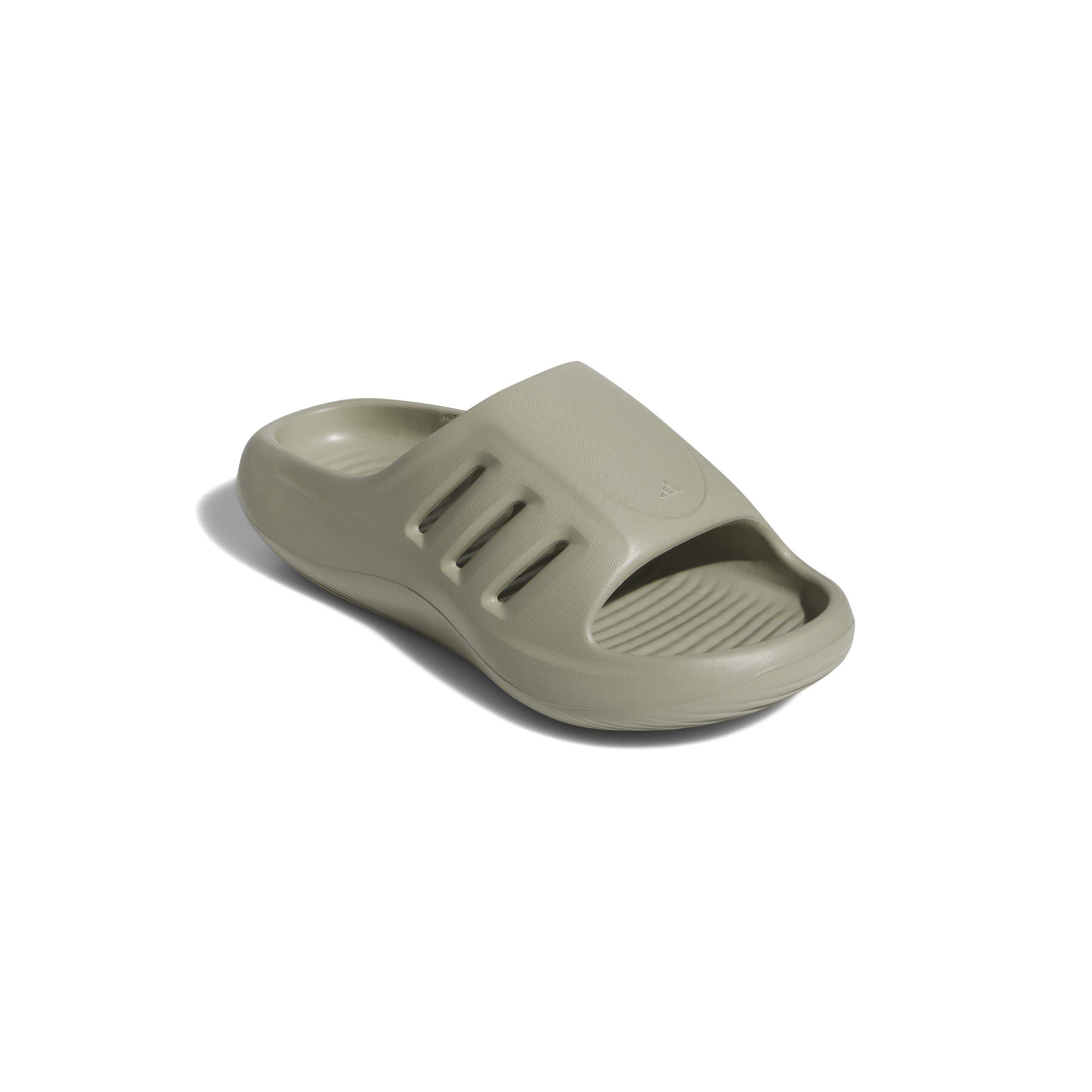 adidas Adifom Iiinfinity "Silver Pebble/Silver Pebble/Silver Pebble" Unisex Slide - SILVER/SILVER/SILVER Thumbnail View 3